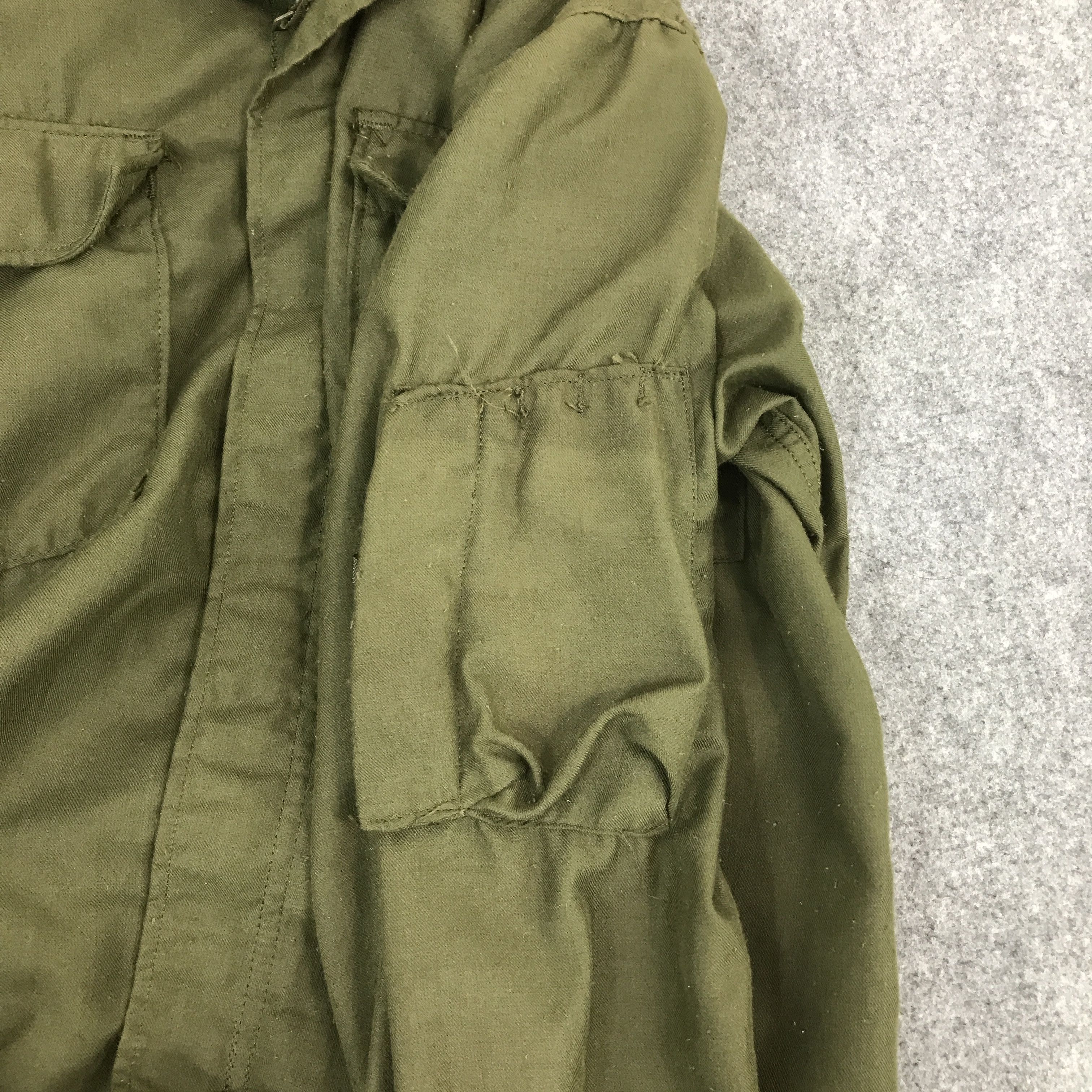 Vintage Vintage Us Army zipper jacket Dsa-100 Size US L / EU 52-54 / 3 - 11 Thumbnail