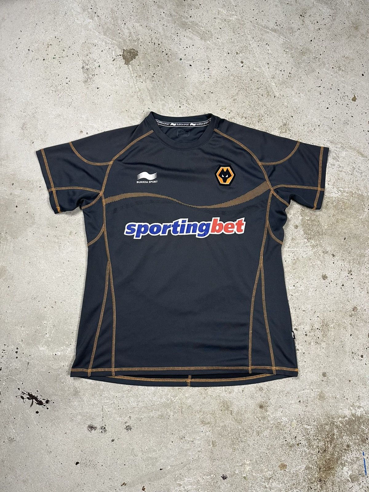 Vintage Burrda Sport x Wolverhampton Wanderers Jersey Wolves Size US M / EU 48-50 / 2 - 1 Thumbnail