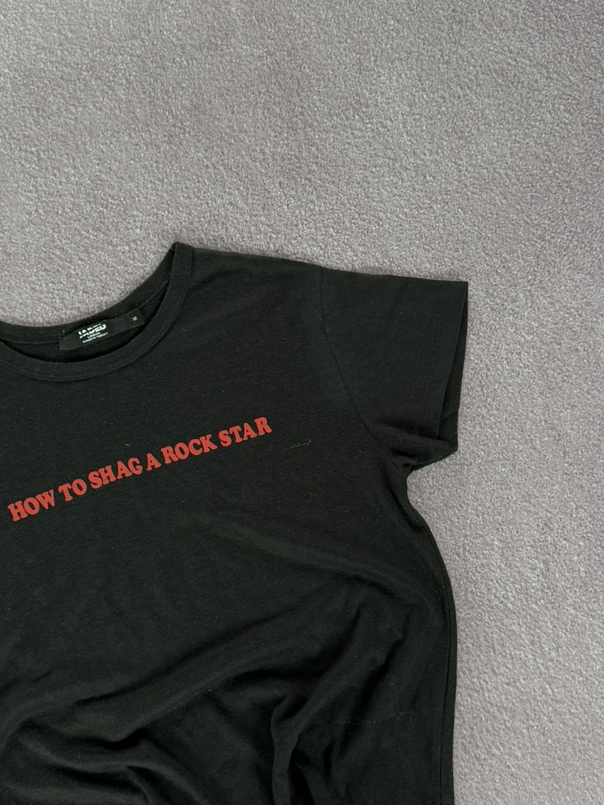 Jaded London 00s Jaded London “How To Shag A Rockstar” Y2K T-Shirt Size M / US 6-8 / IT 42-44 - 6 Thumbnail
