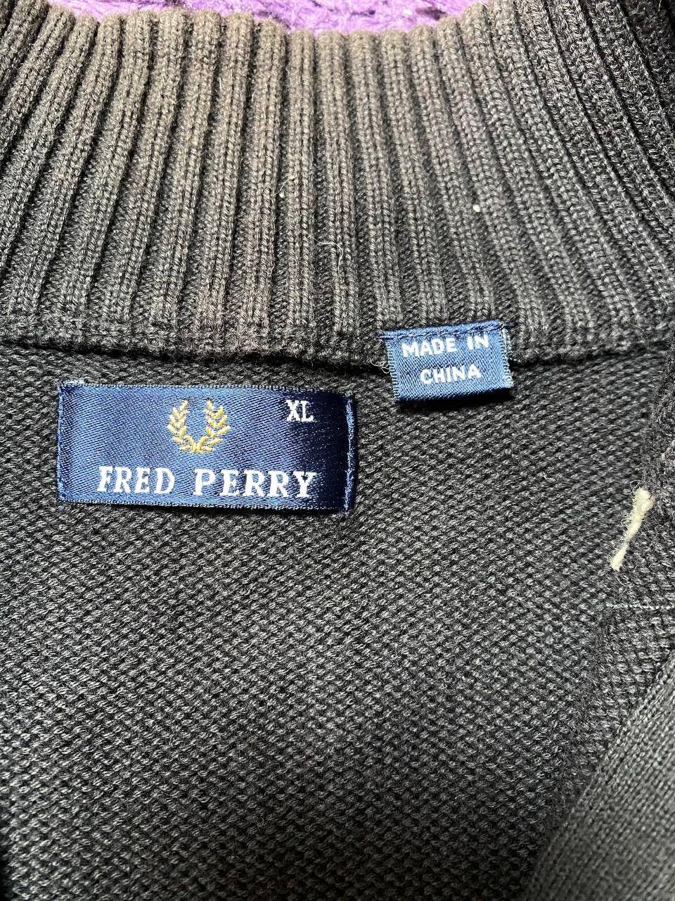 Fred Perry Fred Perry Zip Up Cardigan Size US XL / EU 56 / 4 - 2 Thumbnail