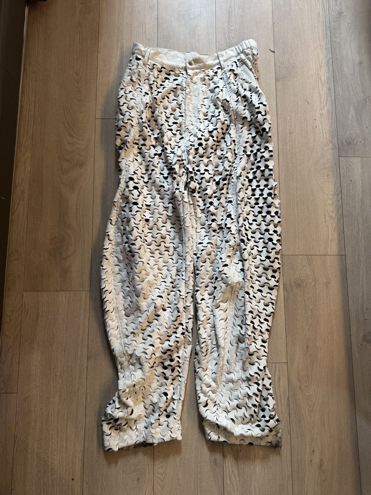 Walter Van Beirendonck Walter Van Beirendonck Laser Cut Trousers Size US 34 / EU 50 - 1 Thumbnail