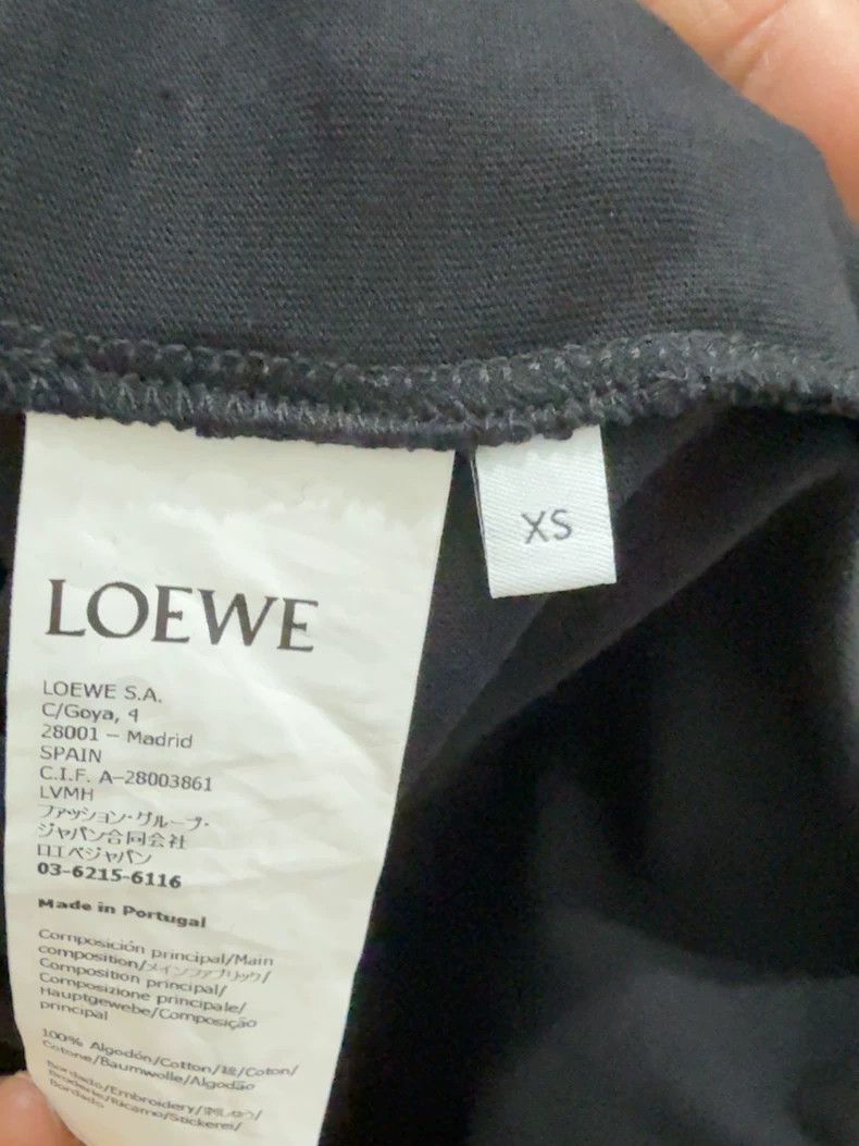 Loewe LOEWE Black short sleeves Size XS / US 0-2 / IT 36-38 - 2 Thumbnail