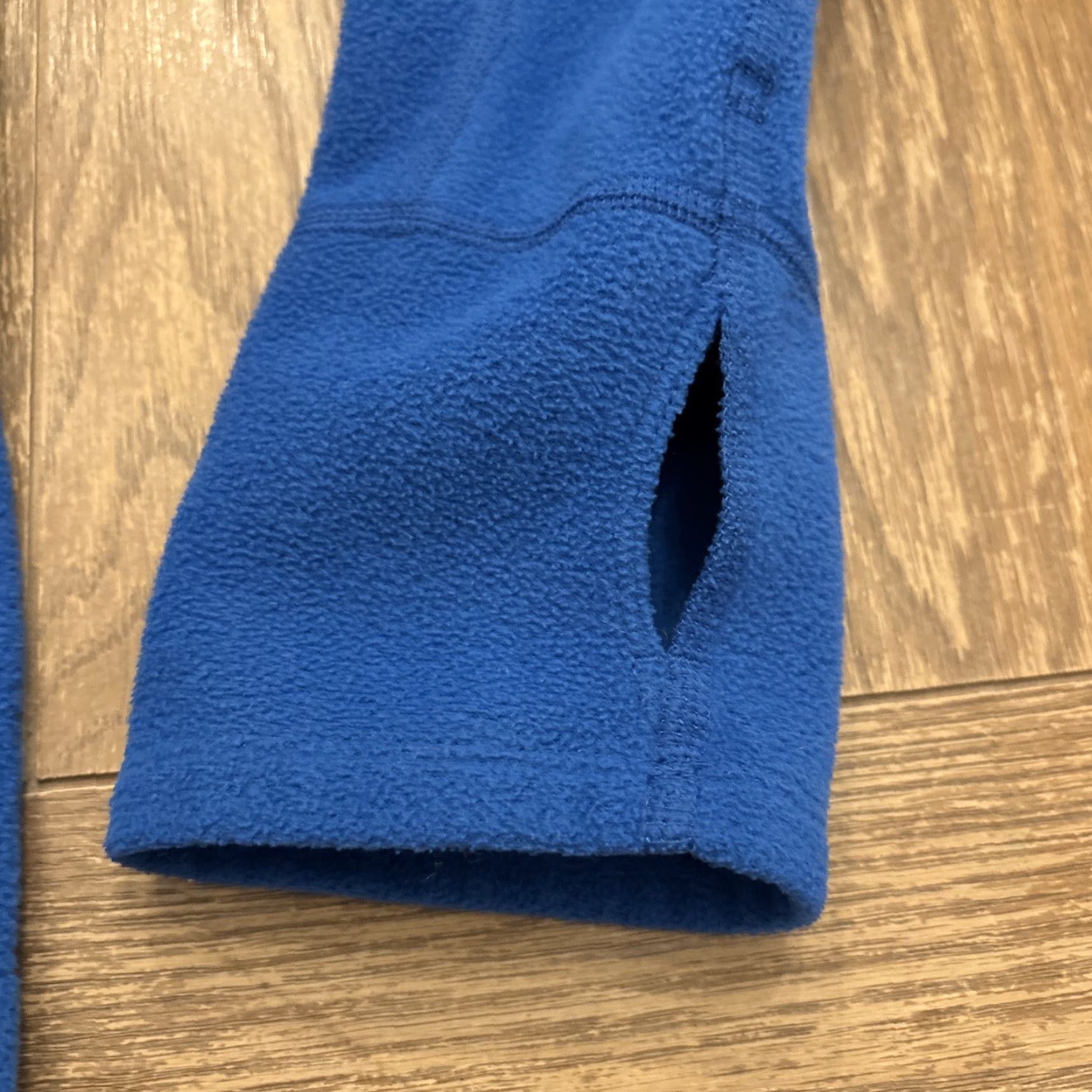 The North Face The North Face 1/4 Zip Mens XL Blue Lightweight Fleece Pullover Mock Neck Shirt Size US XL / EU 56 / 4 - 3 Thumbnail