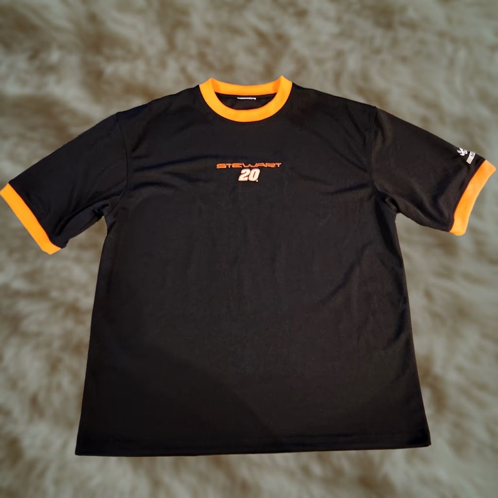 Chase Authentics VINTAGE Nascar Tony Stewart #20 Home Depot Shirt XXL Black Orange Chase Authentics 90s Cars Sports T-Shirt Mens Size US XXL / EU 58 / 5 - 1 Thumbnail