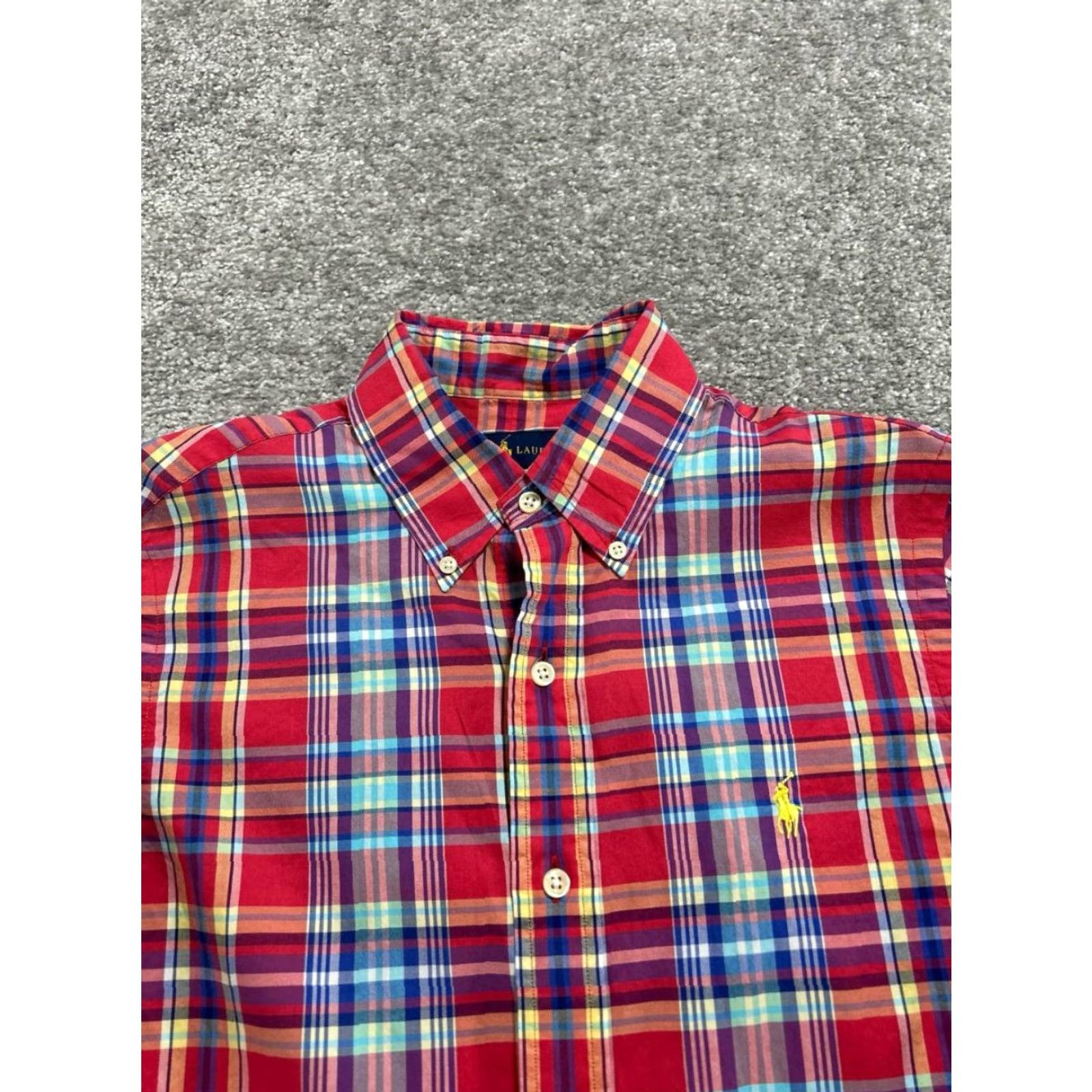 Ralph Lauren Ralph Lauren Shirt Mens Small Multicolor Plaid Cotton Classic Fit Button Front Shirt Mens Small Multicolor Plaid Cotton Classic Fit Button Front Size US S / EU 44-46 / 1 - 3 Thumbnail
