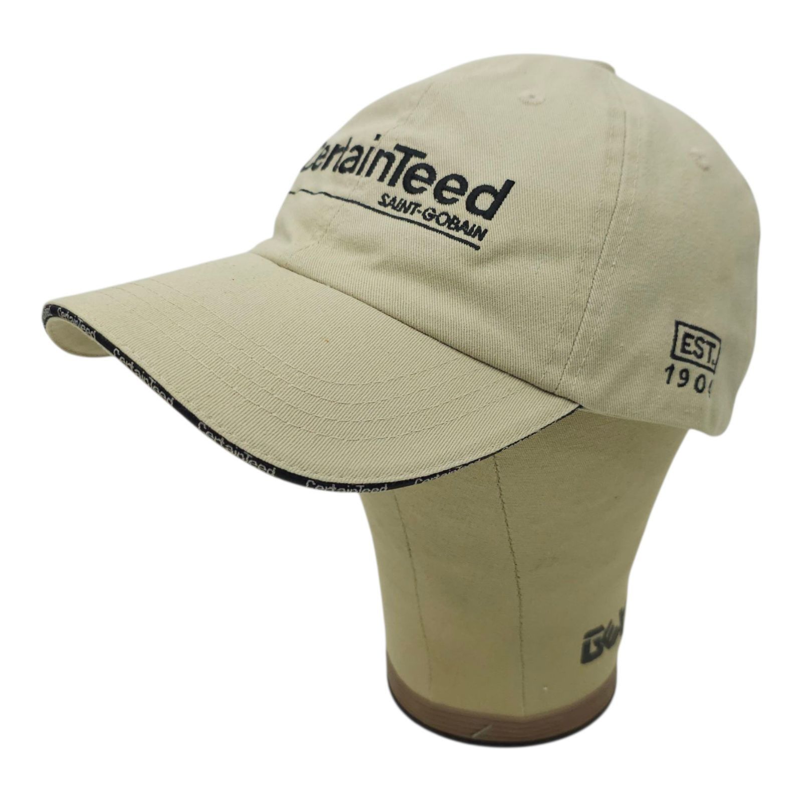 Other CertainTeed Saint Gobain Adjustable Tuck Strap Cap Trucker B Size ONE SIZE - 2 Thumbnail