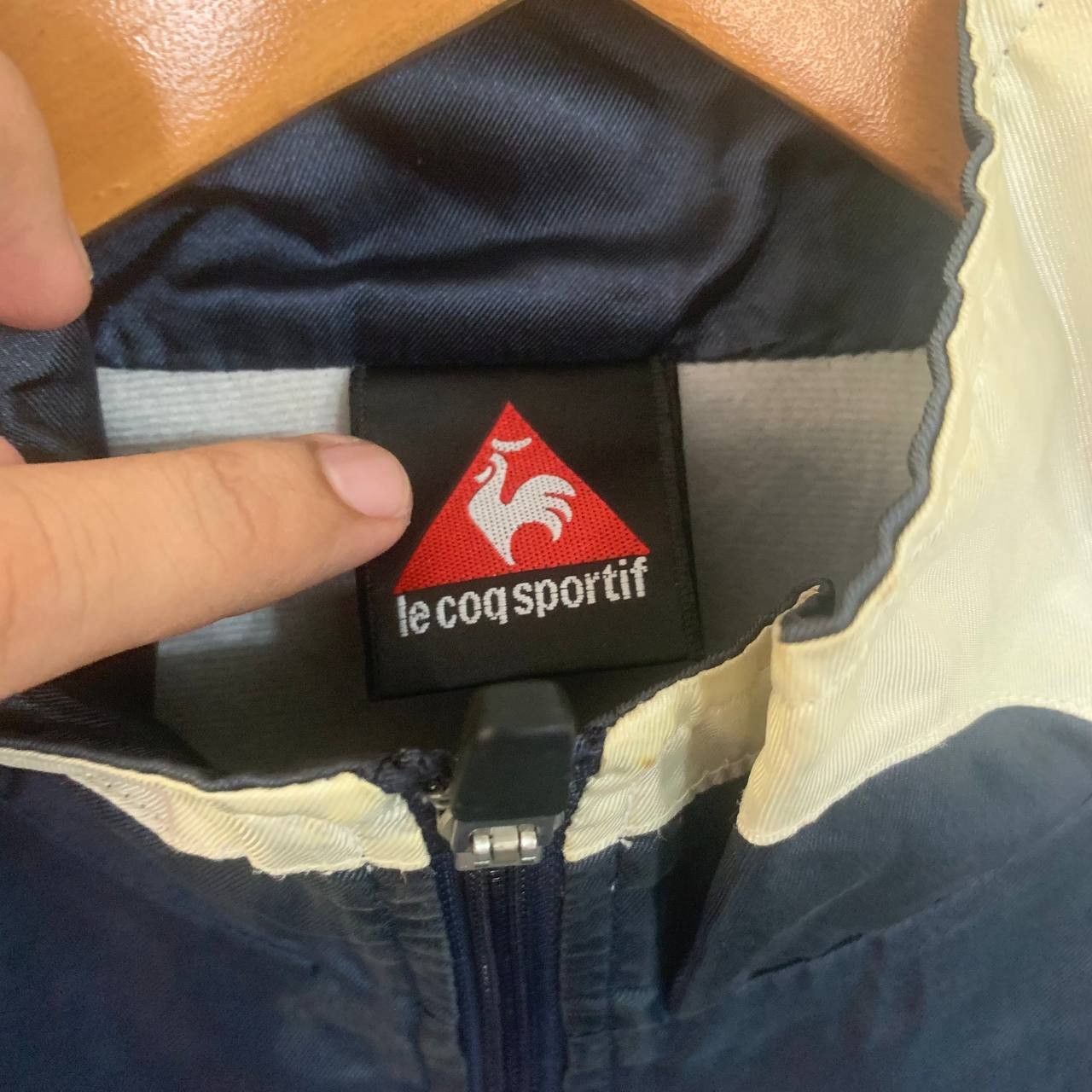 Le Coq Sportif Vintage Windbreaker Running Le Coq Sportif XL Size US XL / EU 56 / 4 - 3 Thumbnail
