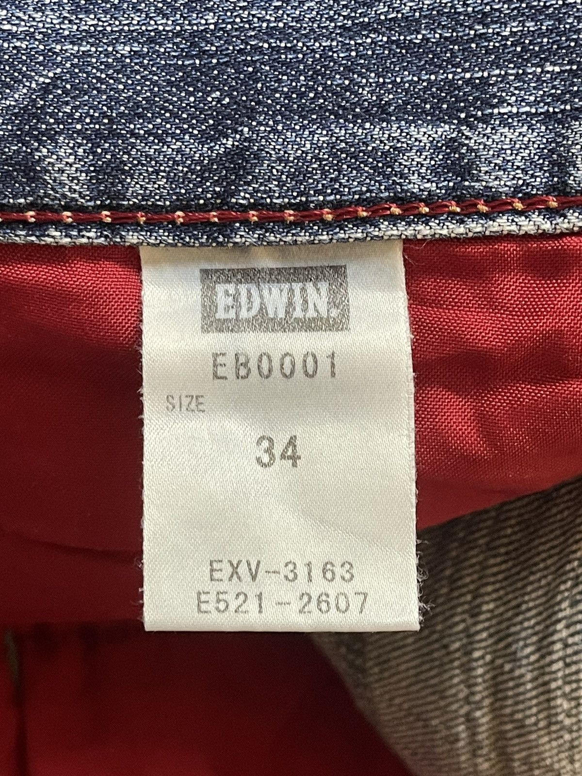 Edwin Vintage Edwin Blue Trip Faded Wash Distress Loose Jeans Size US 36 / EU 52 - 9 Thumbnail