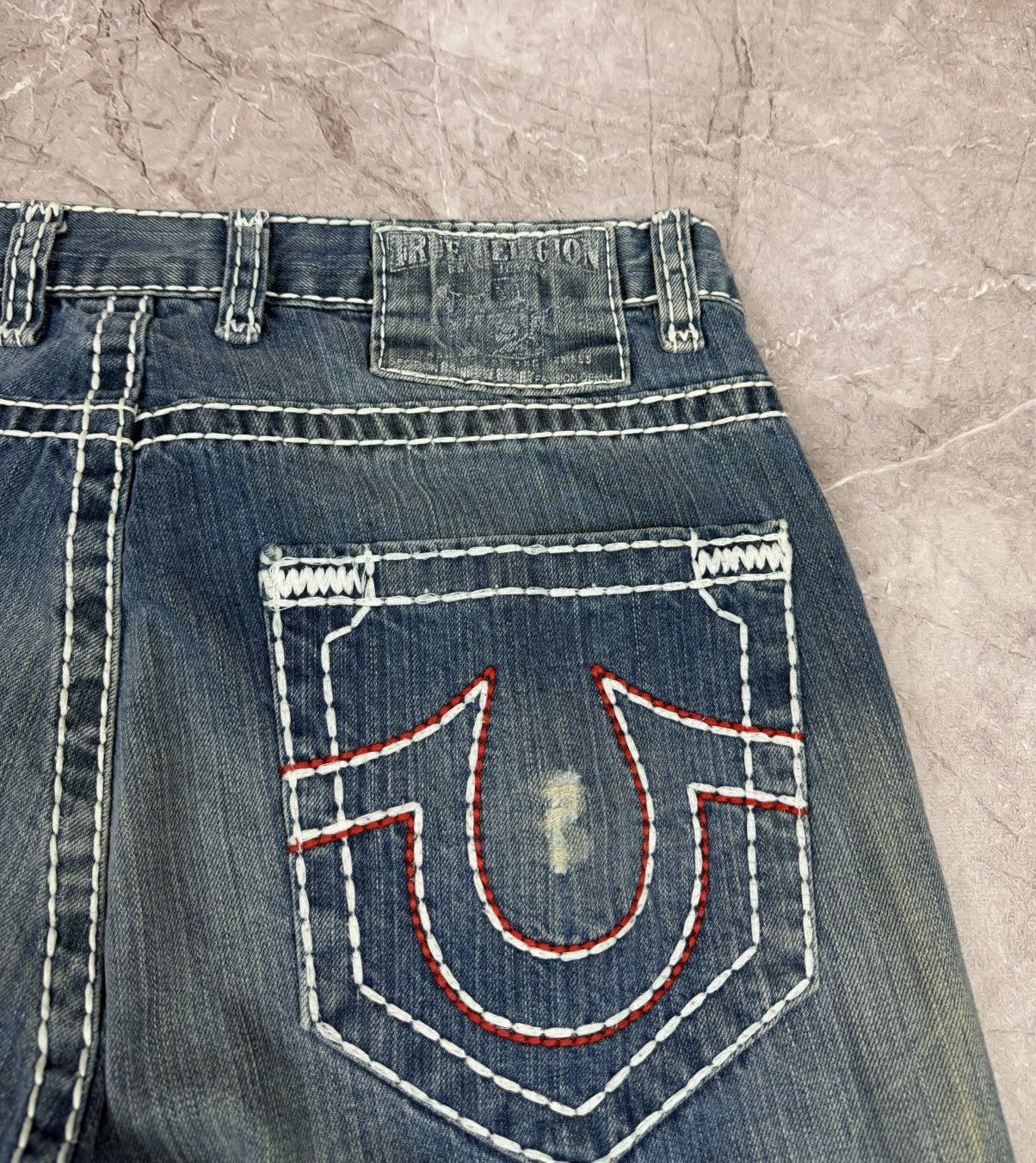 True Religion Vintage True Religion Billy Big T Denim Baggy Jeans Y2K Size US 34 / EU 50 - 10 Thumbnail