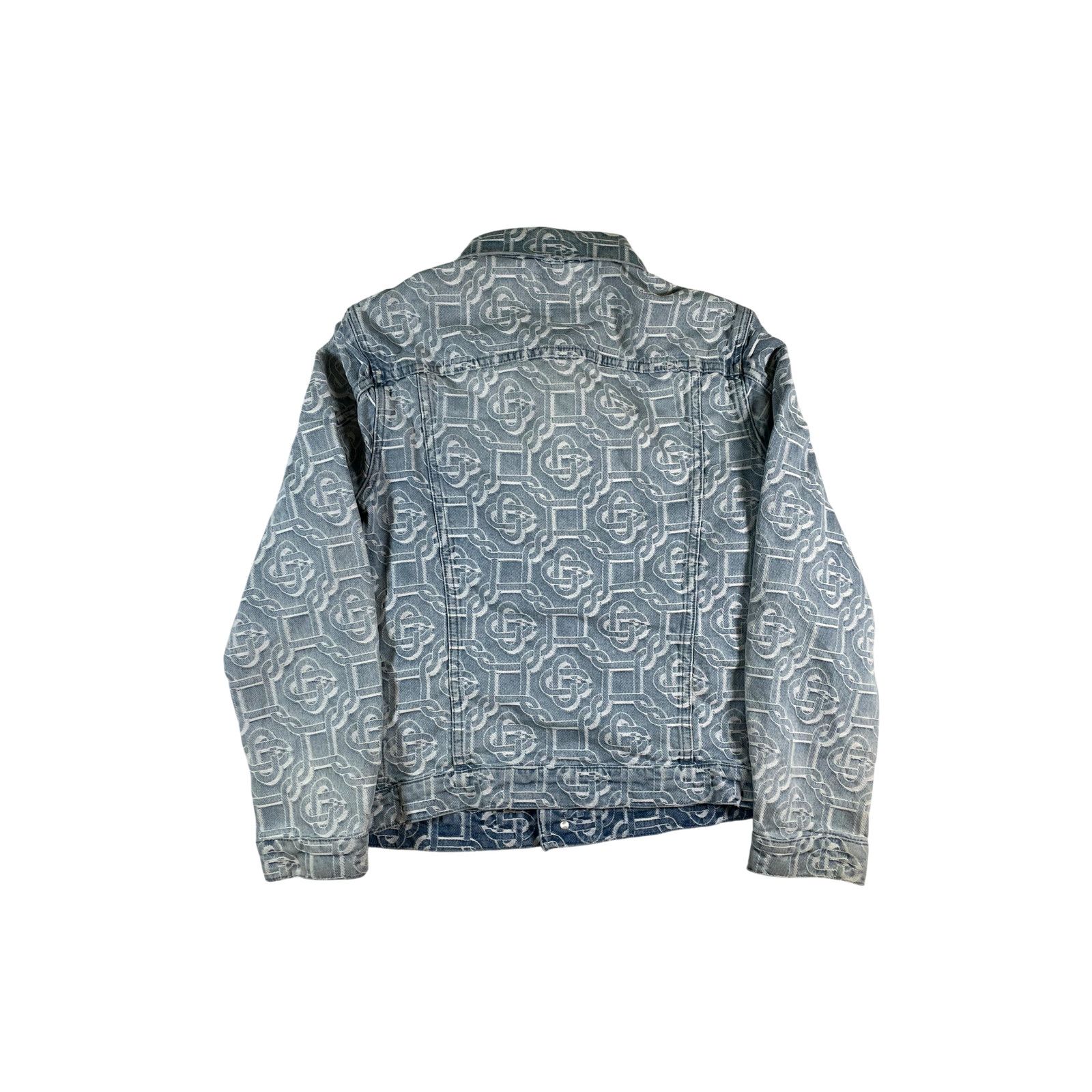 Casablanca Casablanca Oblique All Over Jean Blue Jacket Size US S / EU 44-46 / 1 - 2 Thumbnail