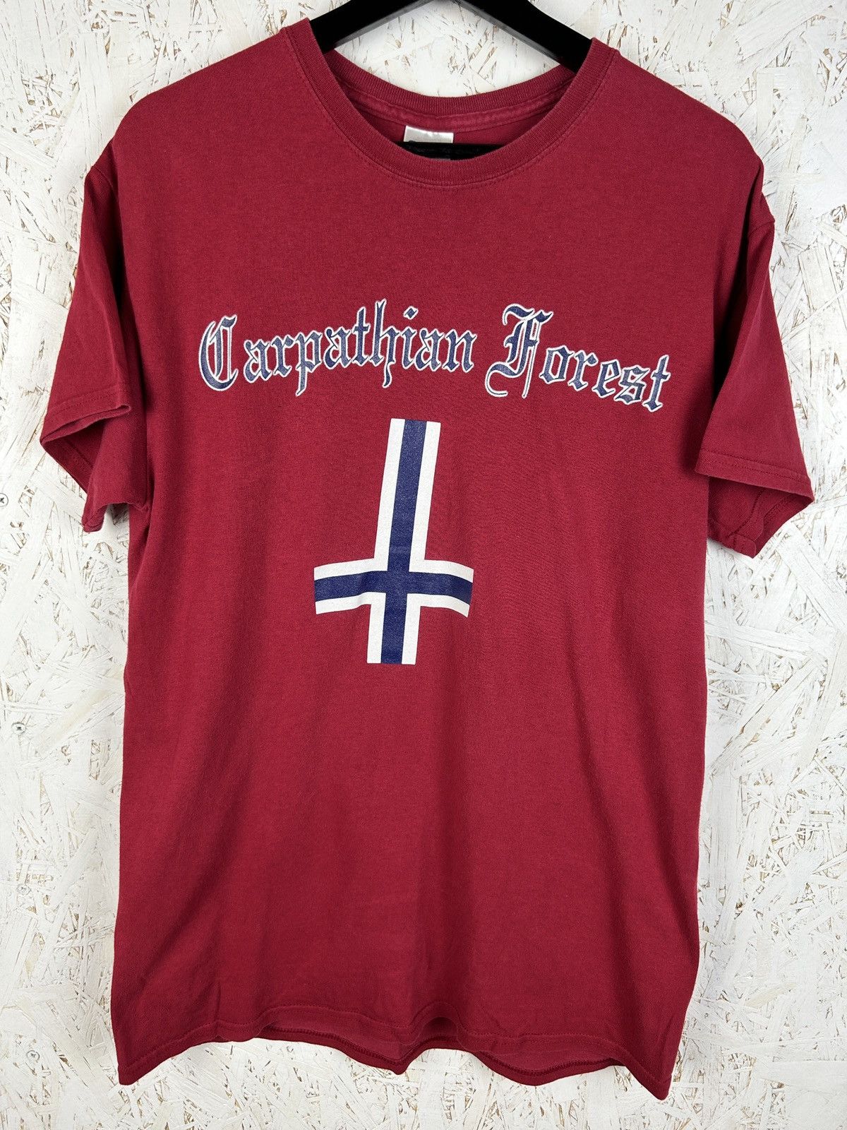 00s Vintage Carpathian Forest 2005 Black Metal T-Shirt M