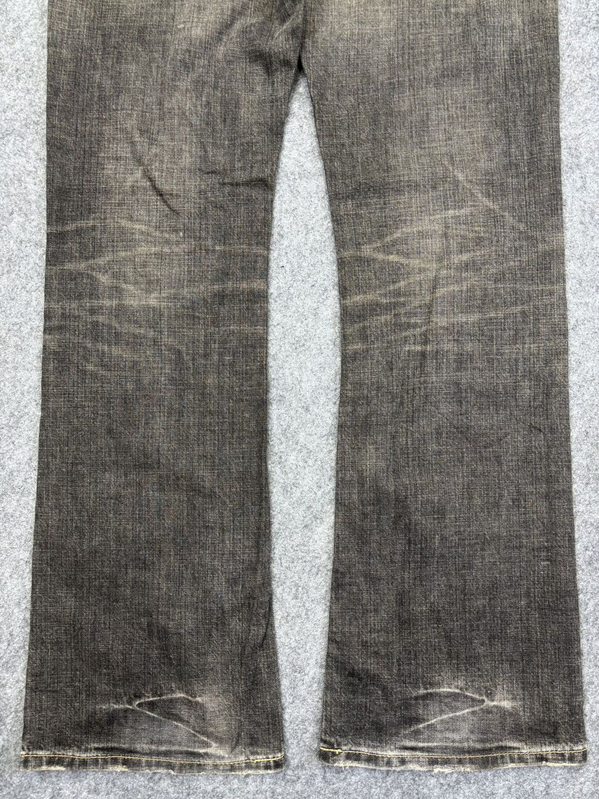 Wrangler 💥Flare💥Insane 90s Style Wrangler Mudwash Flare Denim F917 Size US 32 / EU 48 - 11 Thumbnail