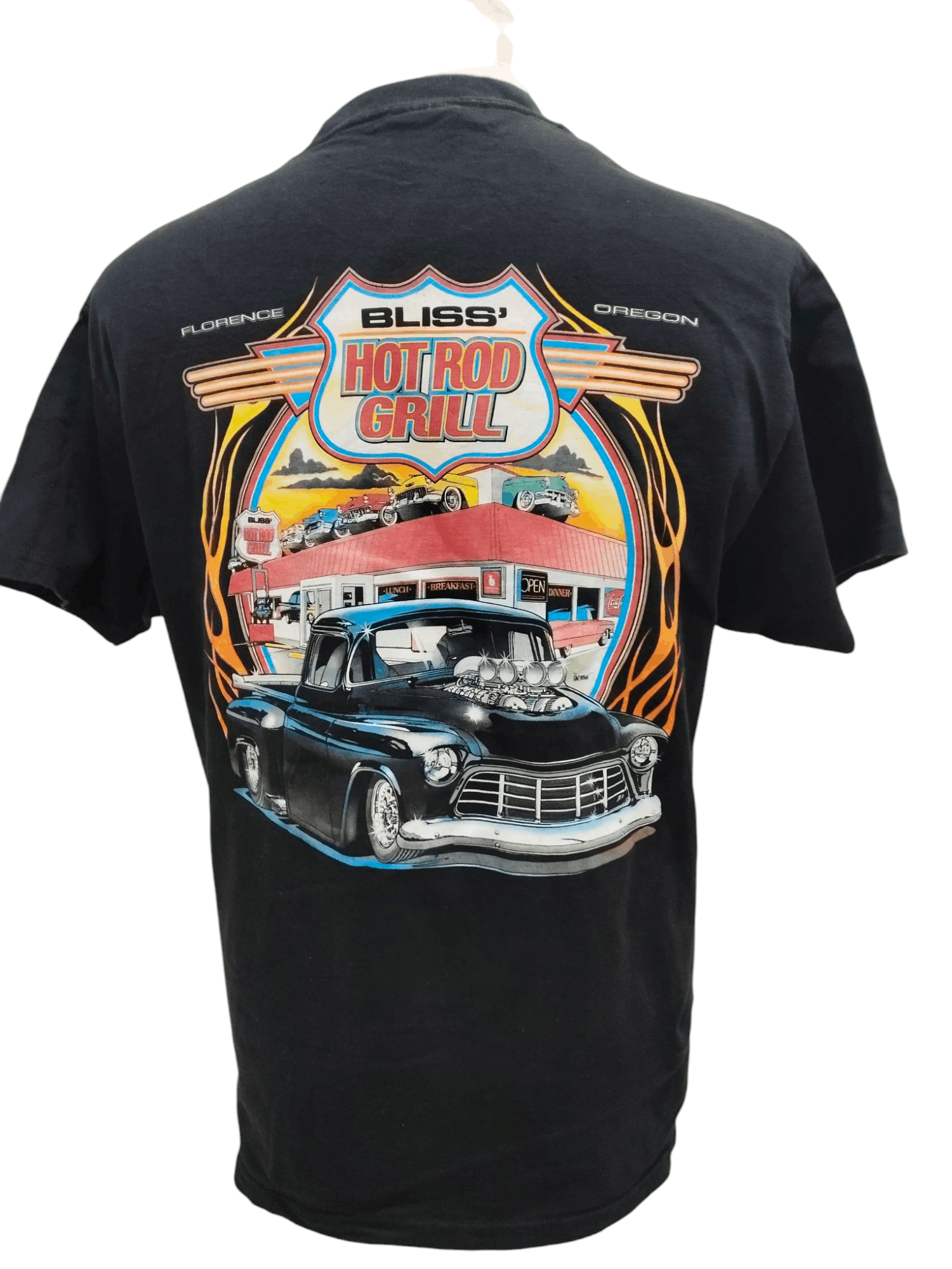 Vintage Vintage Bliss Hot Rod Grill Antique Car Tshirt Size US L / EU 52-54 / 3 - 1 Thumbnail