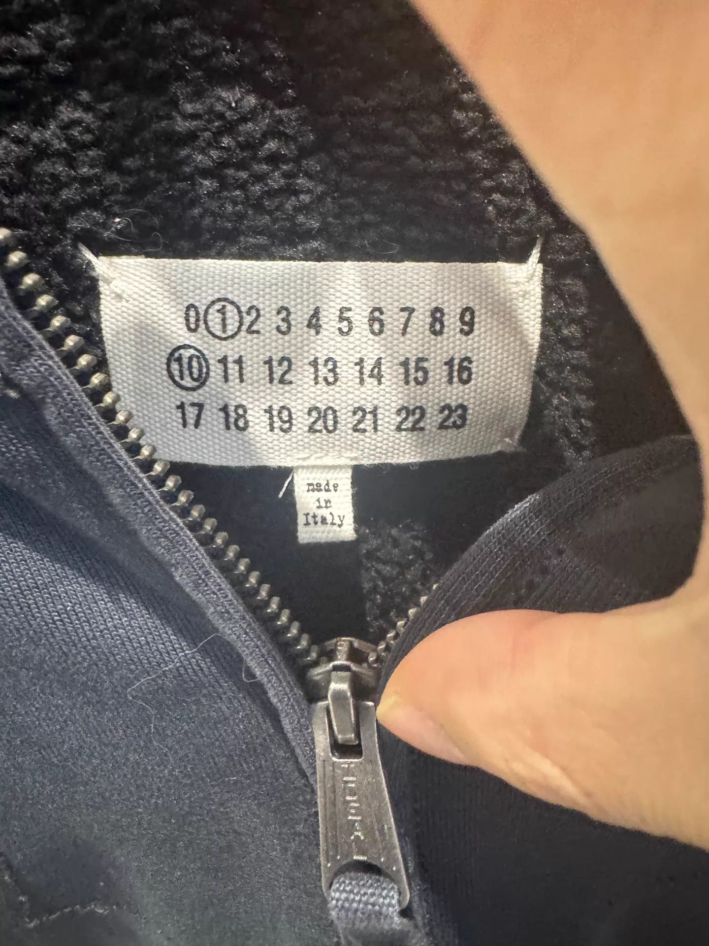 Maison Margiela Maison Margiela oversized zip-up hoodie XS Indigo Gray Size US XS / EU 42 / 0 - 2 Thumbnail