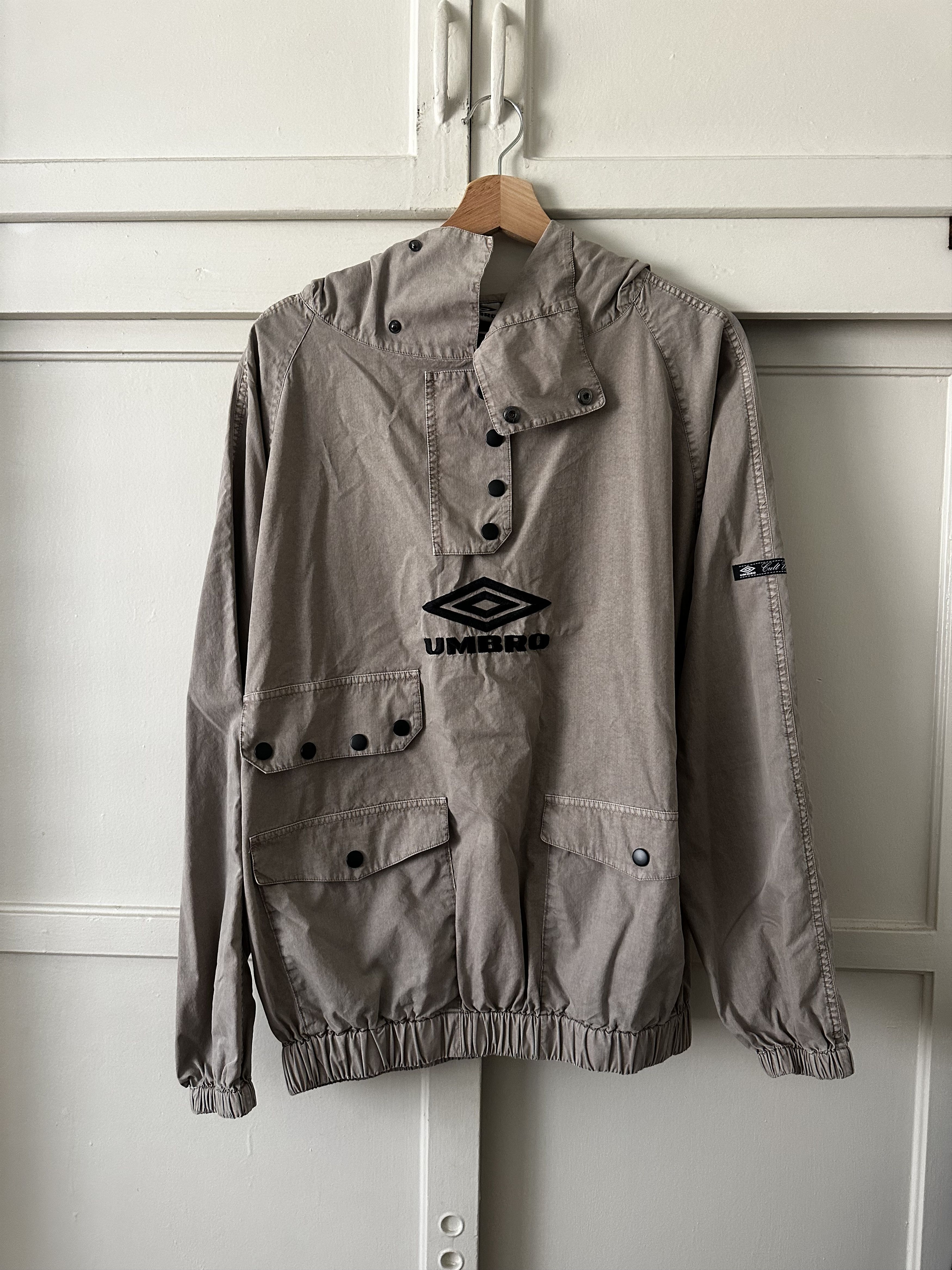Slam Jam × Umbro Faded Smock Anorak Greige Size US S / EU 44-46 / 1 - 1 Thumbnail