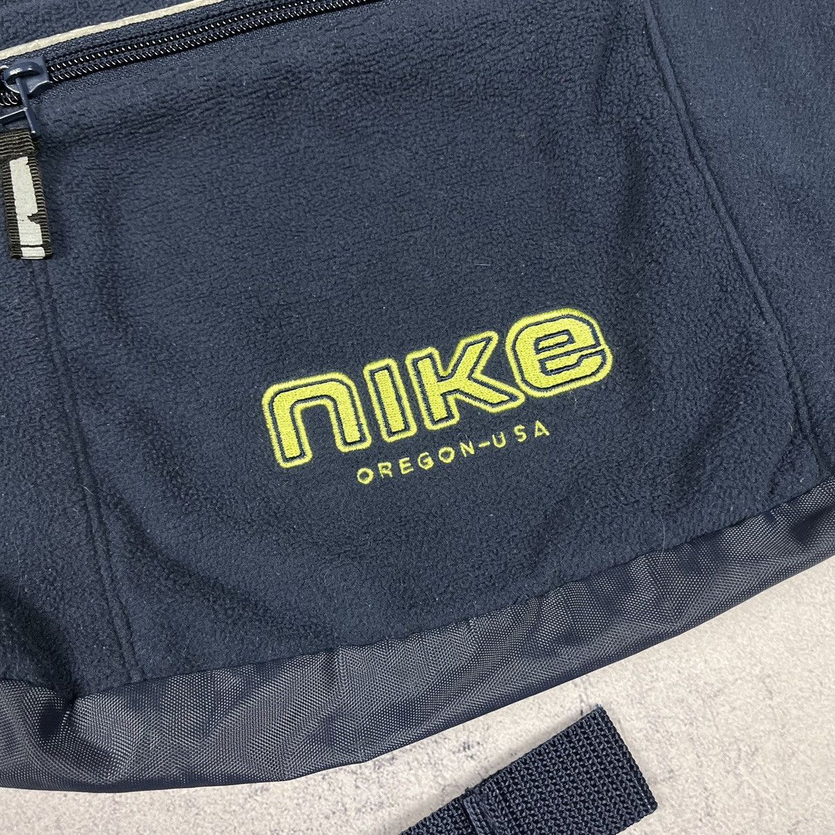 Nike × Vintage Vintage Nike fleece y2k mini backpack bag 90’s Size ONE SIZE - 6 Thumbnail