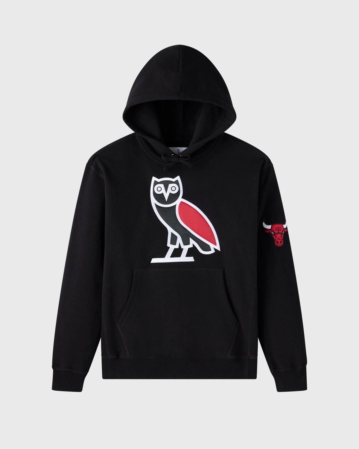 NBA × October's Very Own OVO x Bulls NBA Teams Black OG Owl Hoodies Size US XXL / EU 58 / 5 - 1 Thumbnail