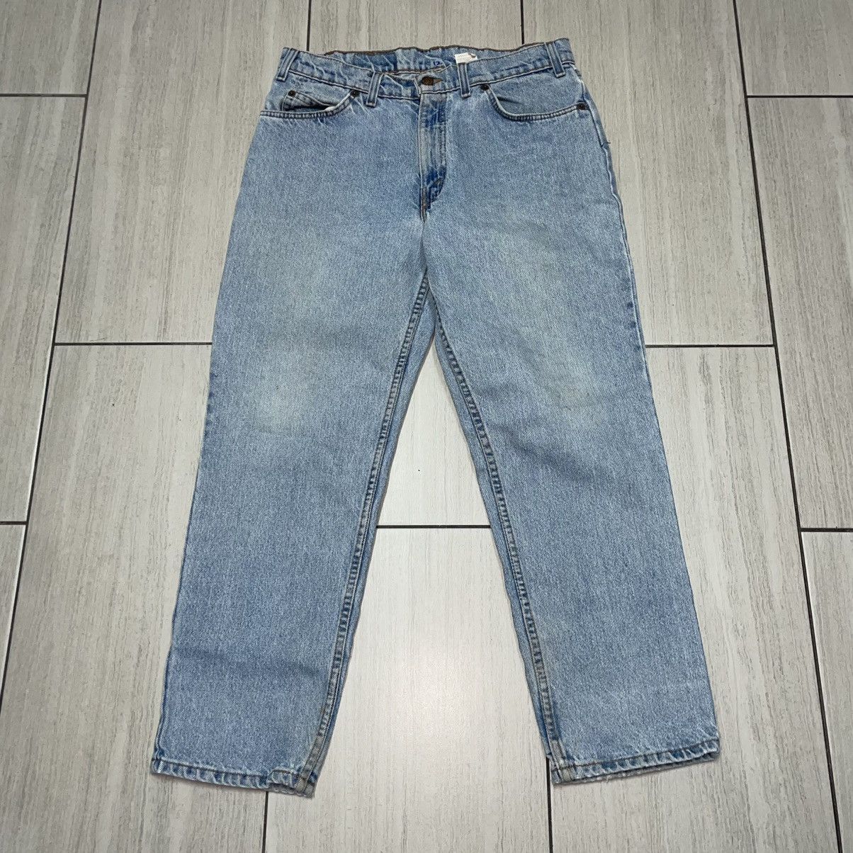 Levi's Levi’s 550 Orange Tab Denim Made in USA Husky fit Size US 32 / EU 48 - 5 Thumbnail