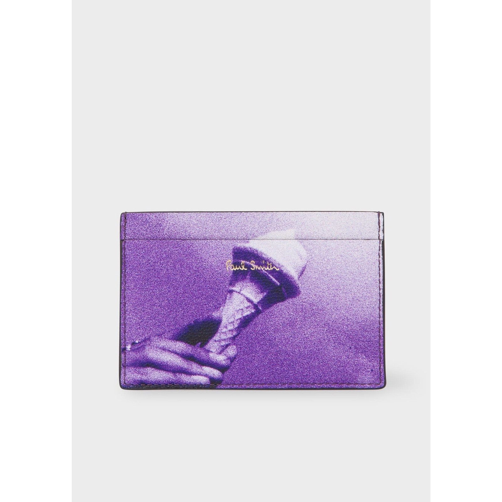 Paul Smith Rare! NWT $225 Paul Smith Leather Ice Cream Card Wallet Size ONE SIZE - 1 Thumbnail