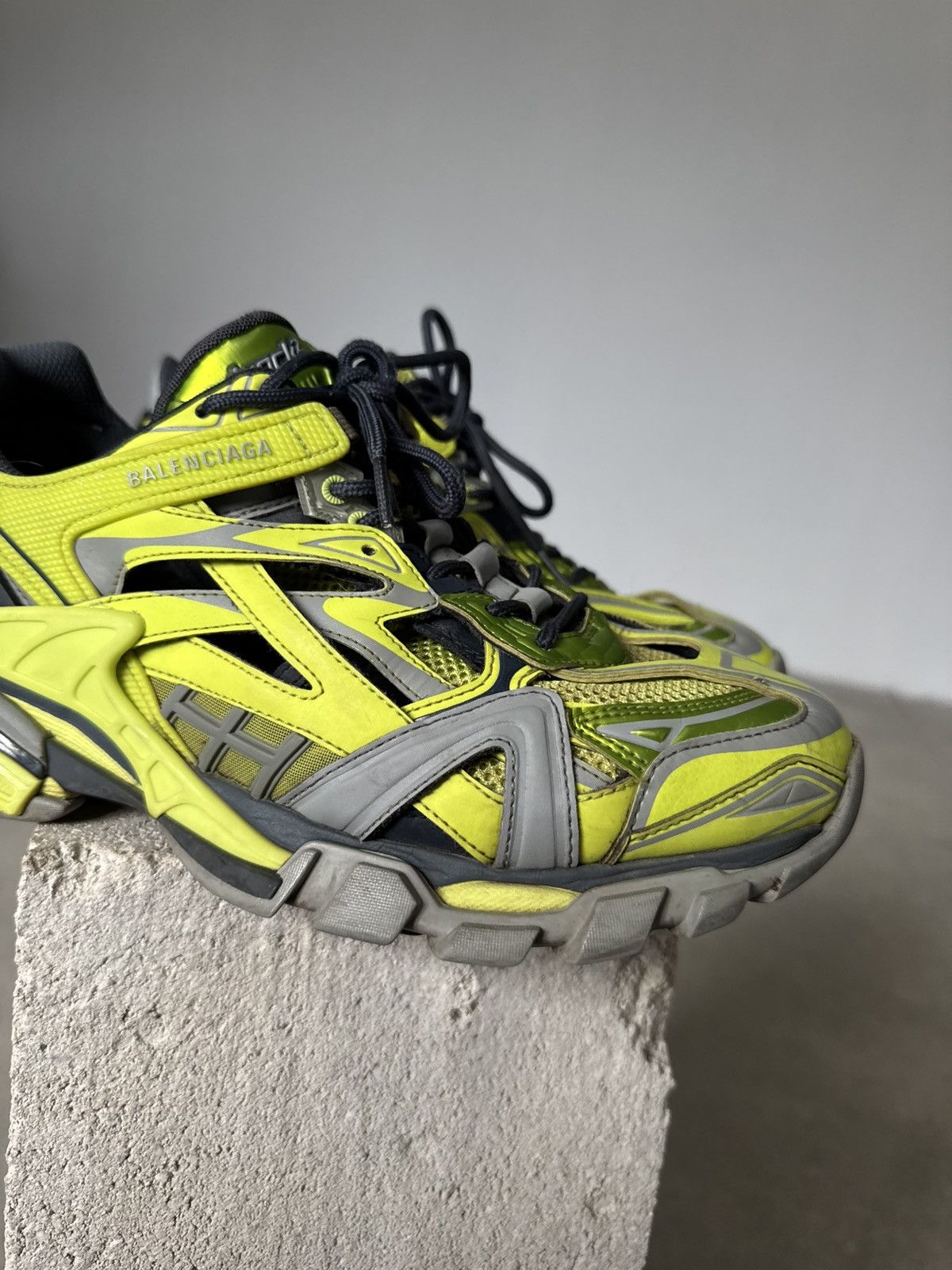 Balenciaga Balenciaga Track 2.0 Sneakers Green Grey Size US 8.5 / EU 41-42 - 17 Thumbnail