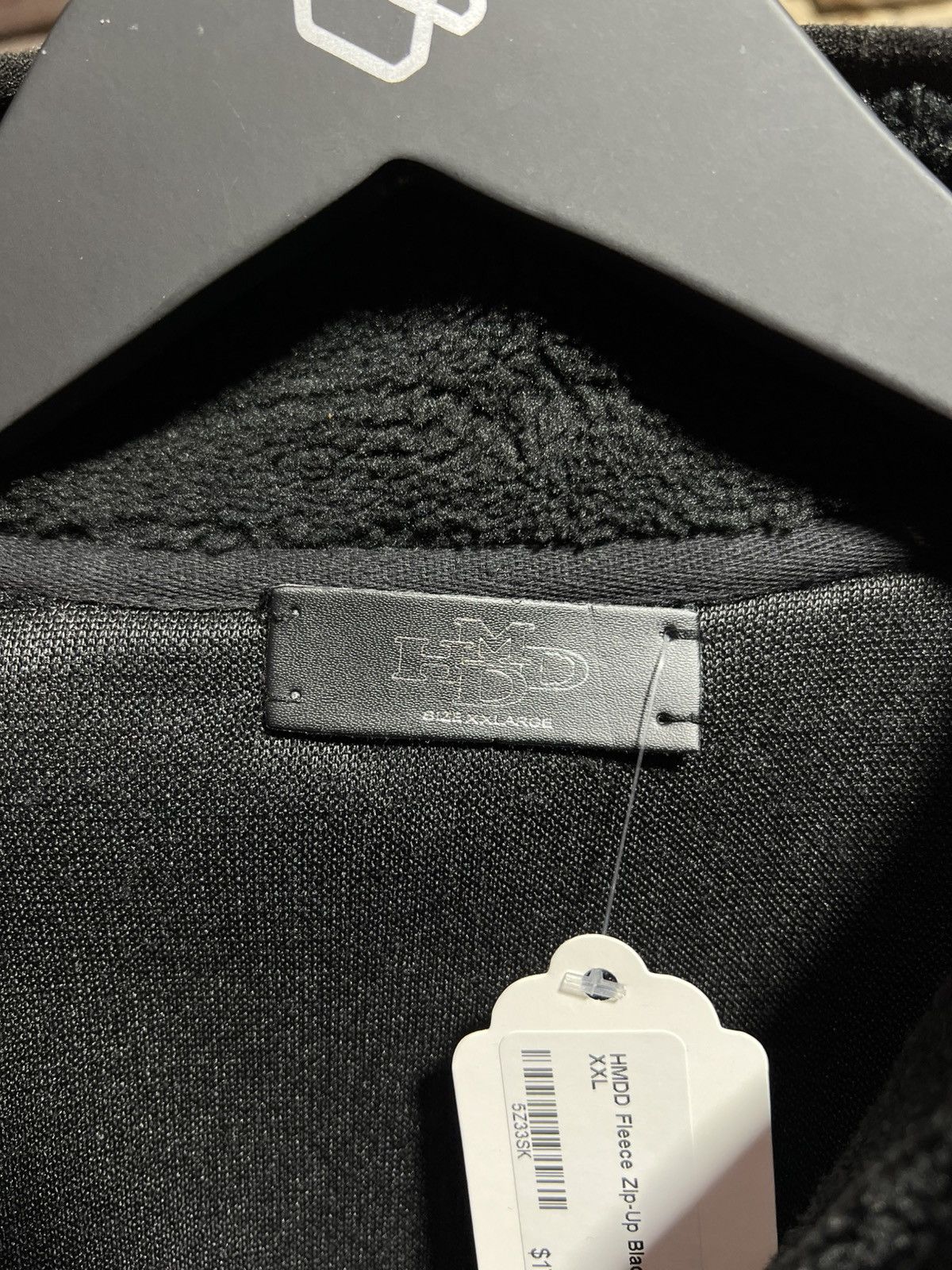 HMDD Hmdd Fleece Zip-Up Black Sz. XXL Size US XXL / EU 58 / 5 - 3 Thumbnail