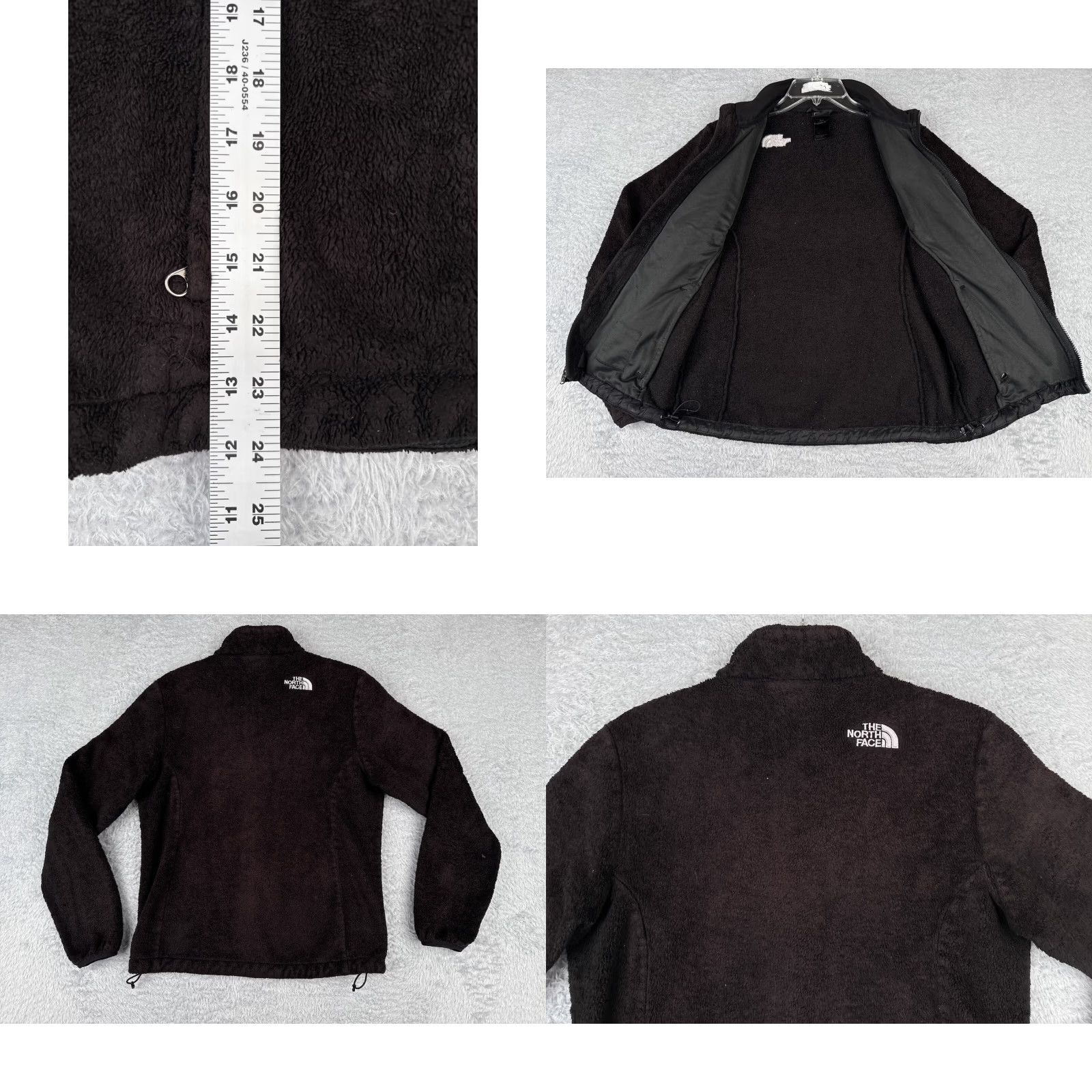 The North Face The North Face Jacket Womens Medium Black Full Zip Fleece Polyester Mock Neck Size M / US 6-8 / IT 42-44 - 9 Thumbnail