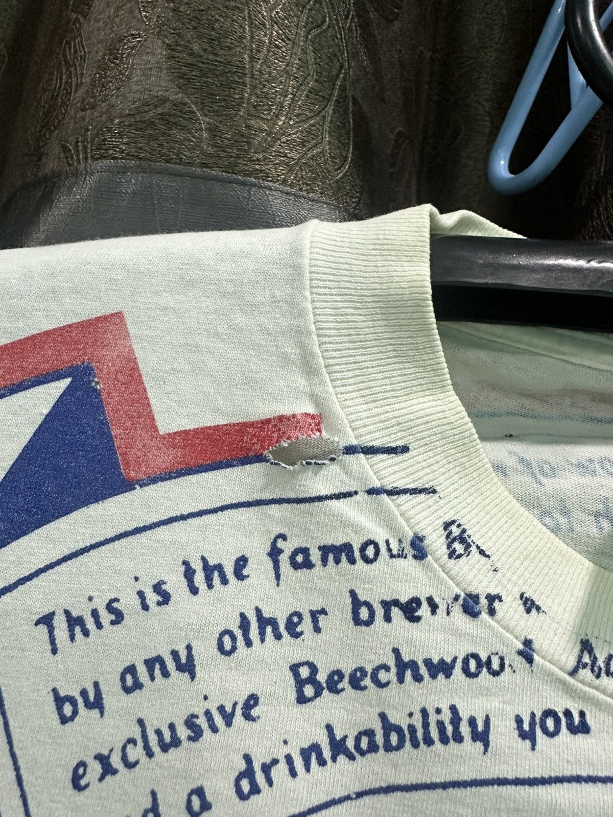 Budweiser Vintage White Budweiser "King of Beers" 1990s AOP Tee Size US XL / EU 56 / 4 - 10 Thumbnail