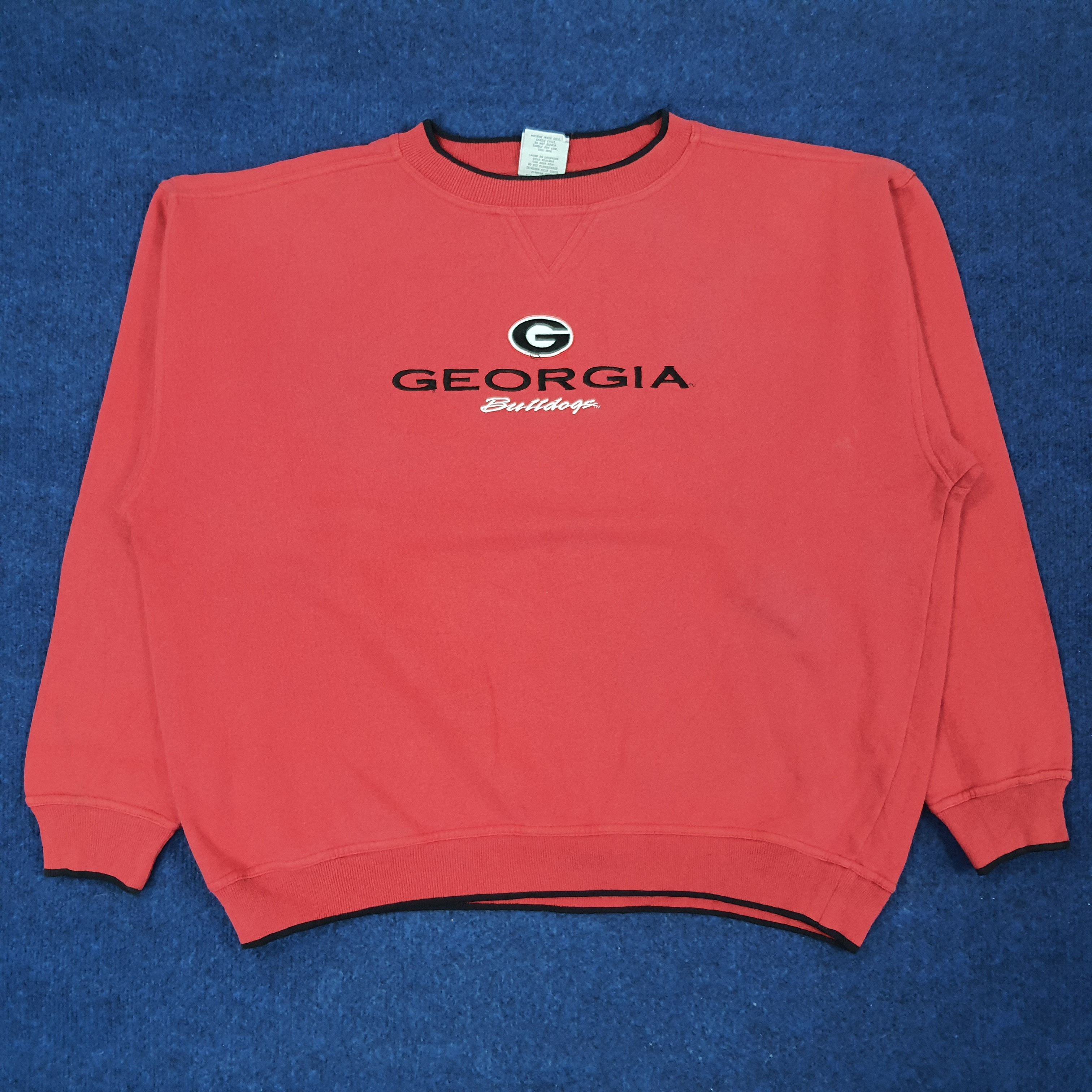 Other Vintage Georgia Bulldogs Football Sweatshirt C243N35 Size US XL / EU 56 / 4 - 1 Thumbnail