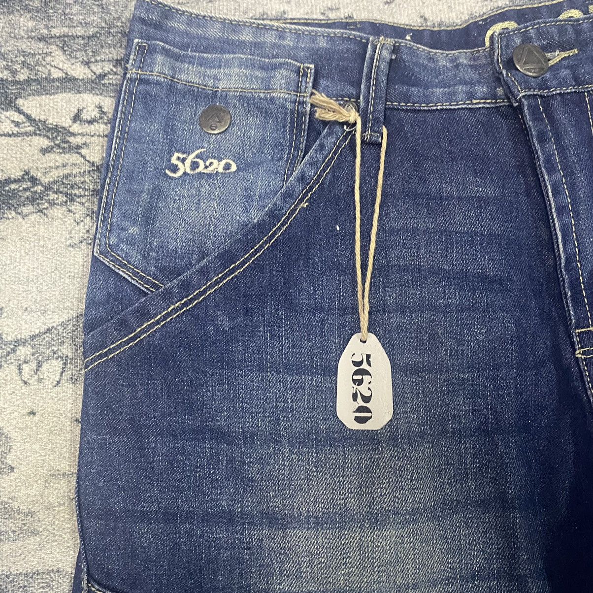 G-Star × If Six Was Nine × Japanese Brand Vintage Y2K GStar Raw 96 Buckle Back Curve Leg Denim Jeans Size US 30 / EU 46 - 5 Thumbnail