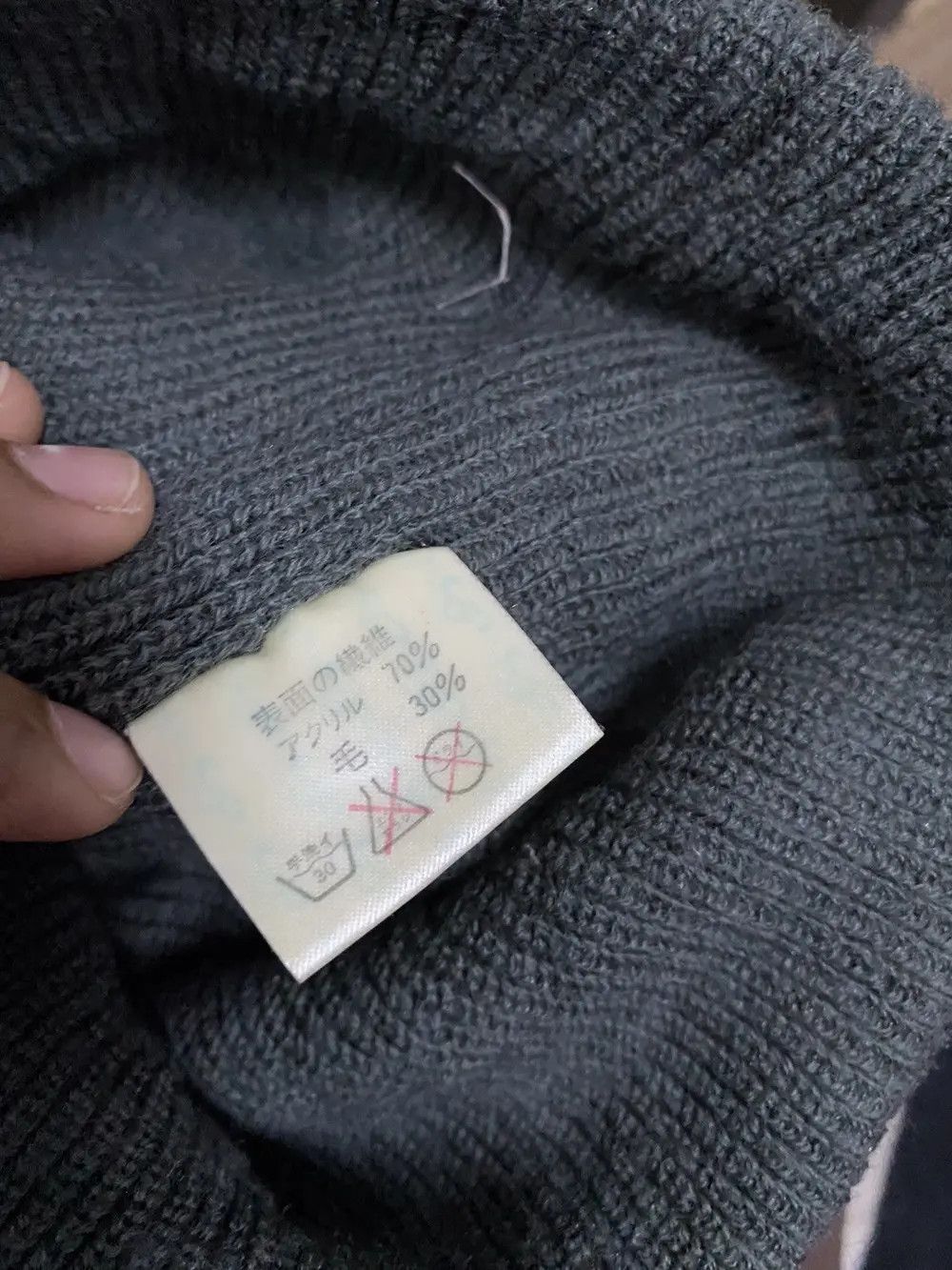 Japanese Brand × Vintage East West Small Logo Beanie Hat Size ONE SIZE - 5 Thumbnail