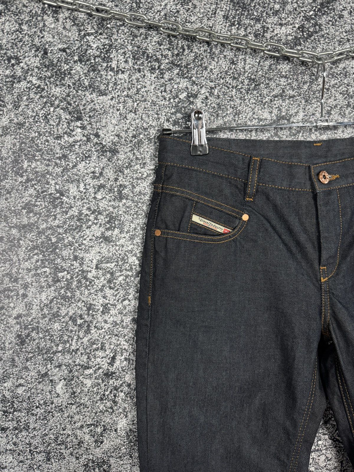 Diesel Diesel Belthy-Ankle Regular Slim Straight Low Waist Jeans Size 28" / US 6 / IT 42 - 3 Thumbnail
