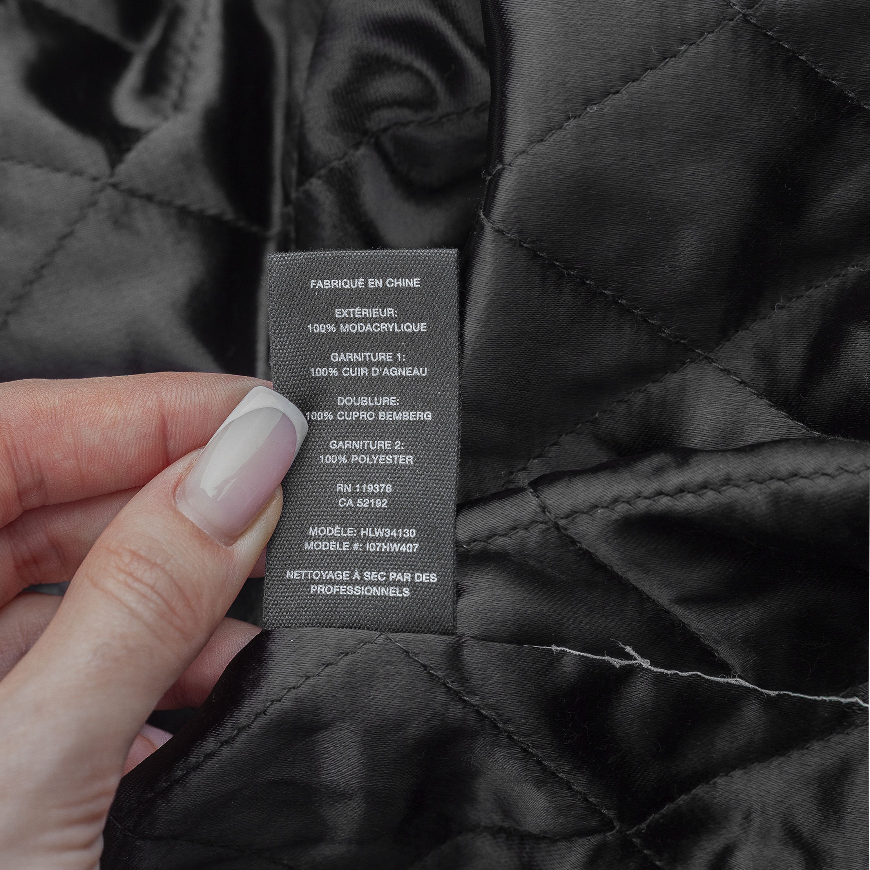 Helmut Lang Helmut Lang Oversized Black Faux Mink Bomber Jacket Size M / US 6-8 / IT 42-44 - 11 Thumbnail