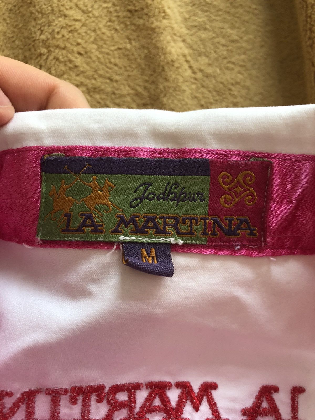 La Martina LA MARTINA POLO RARE VINTAGE DESIGNER BUTTON UP SHIRT Size US M / EU 48-50 / 2 - 6 Thumbnail