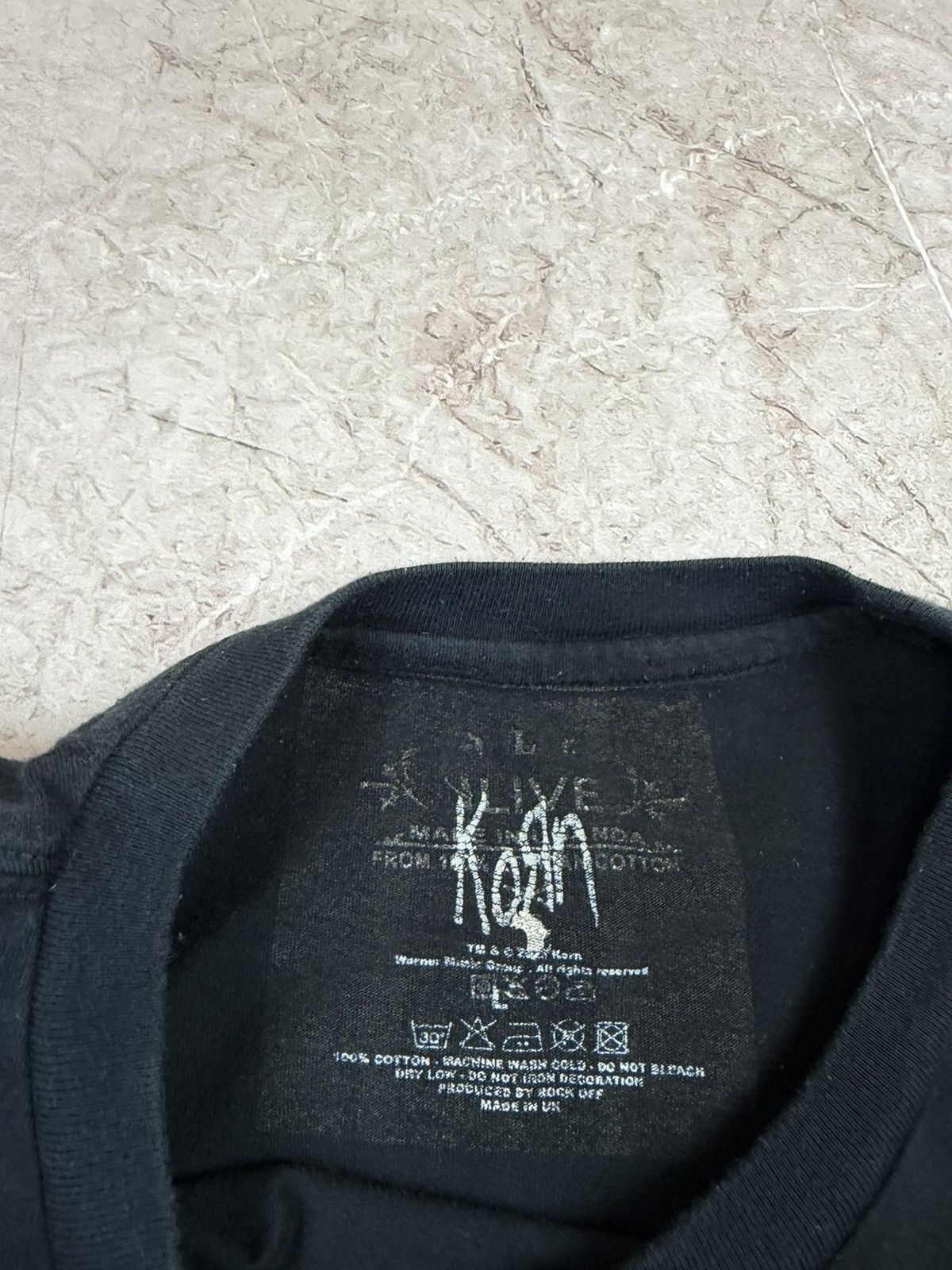 Band Tees Vintage Korn Tshirt Size US L / EU 52-54 / 3 - 5 Thumbnail