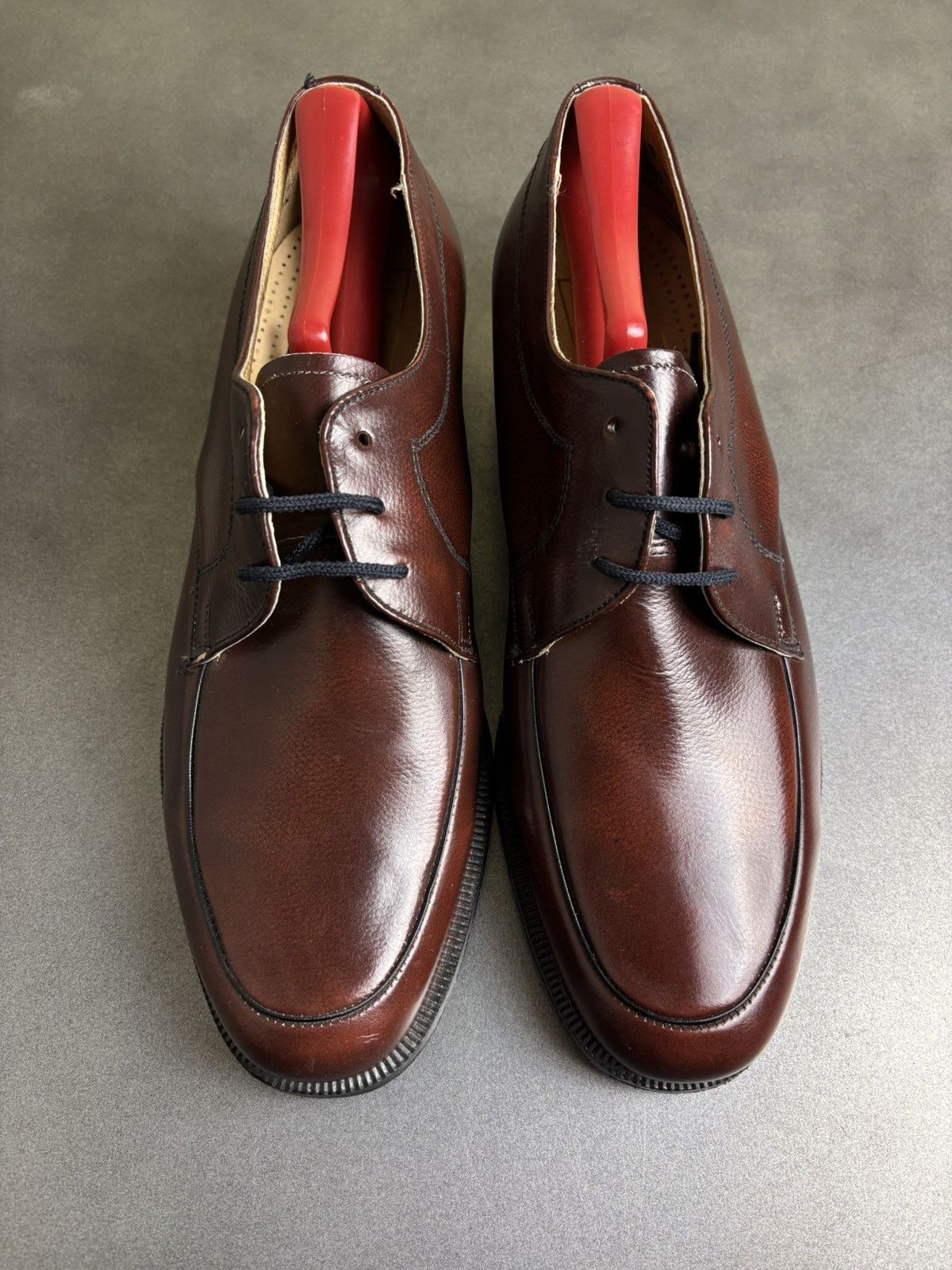 Eaton × Leather × Vintage 1960s Vintage Loafers 1970s Leather Moc Toe Size US 9 / EU 42 - 8 Thumbnail