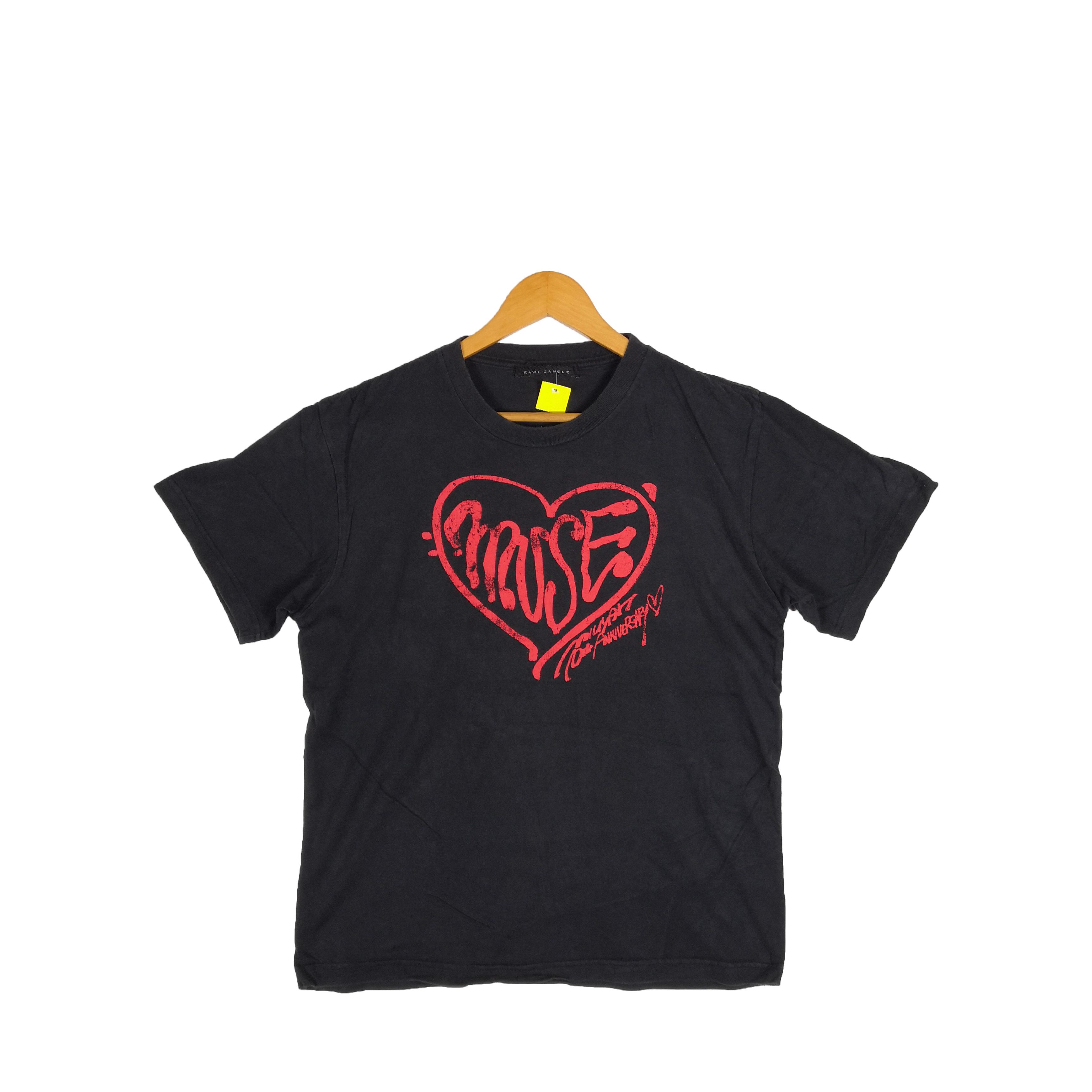 Band Tees Vintage Y2K Kawi Jamile T-Shirt Japanese Muse Tour Tees Size US L / EU 52-54 / 3 - 1 Thumbnail