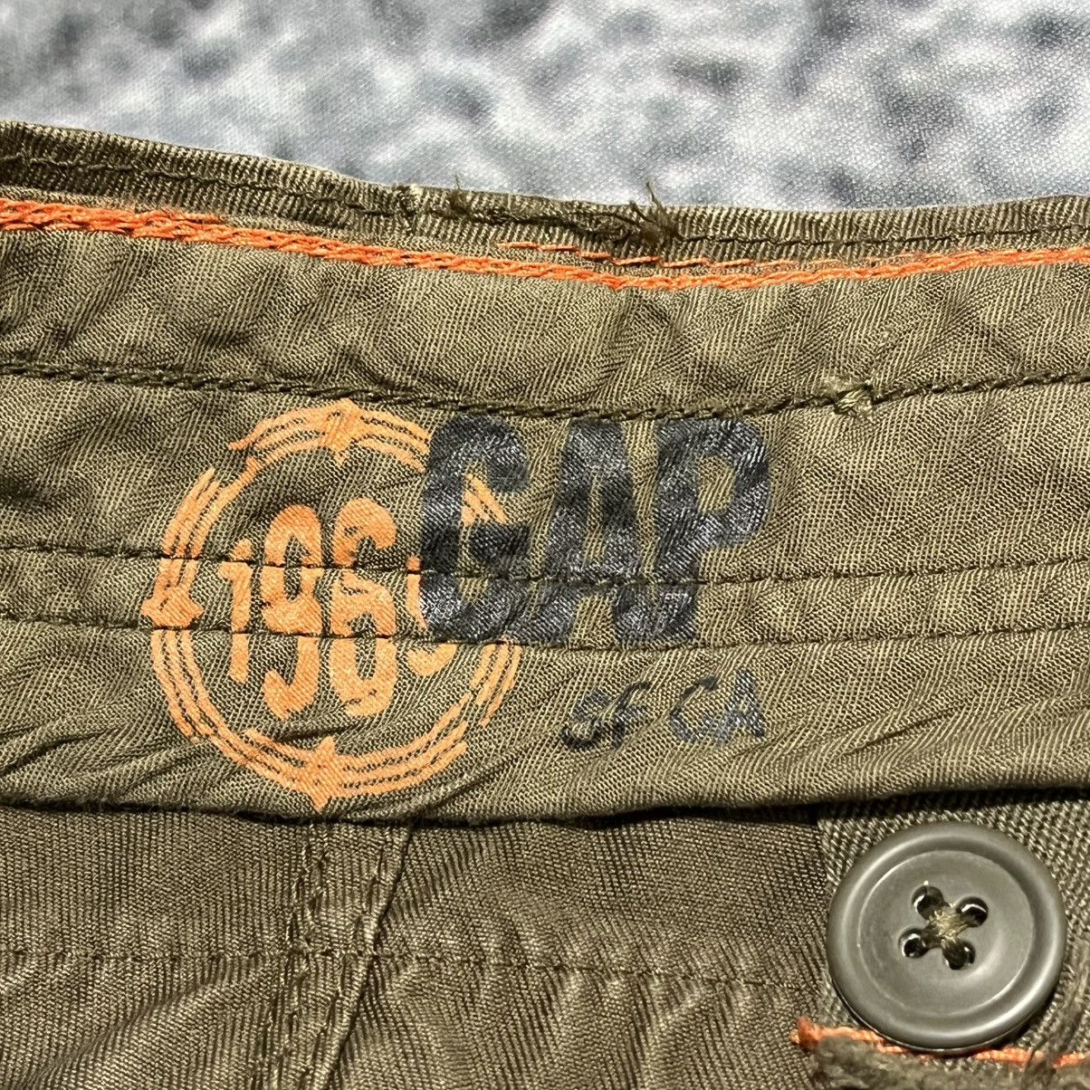 Gap VINTAGE Y2K GAP BAGGY WIDE LEG GRUNGE SKATER CARGO PANTS NEW Size US 36 / EU 52 - 8 Thumbnail