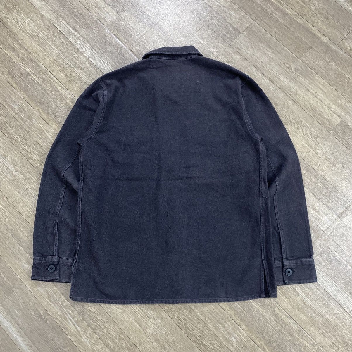 agnes b. Vintage Agnes B. Paris Military 107 Black Style Shirt Size US M / EU 48-50 / 2 - 11 Thumbnail