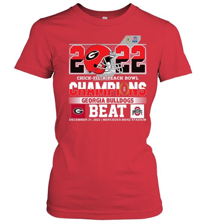 Designer 2 Sided Georgia Bulldogs Beat-Unisex T-Shirt Size L / US 10 / IT 46 - 1 Thumbnail