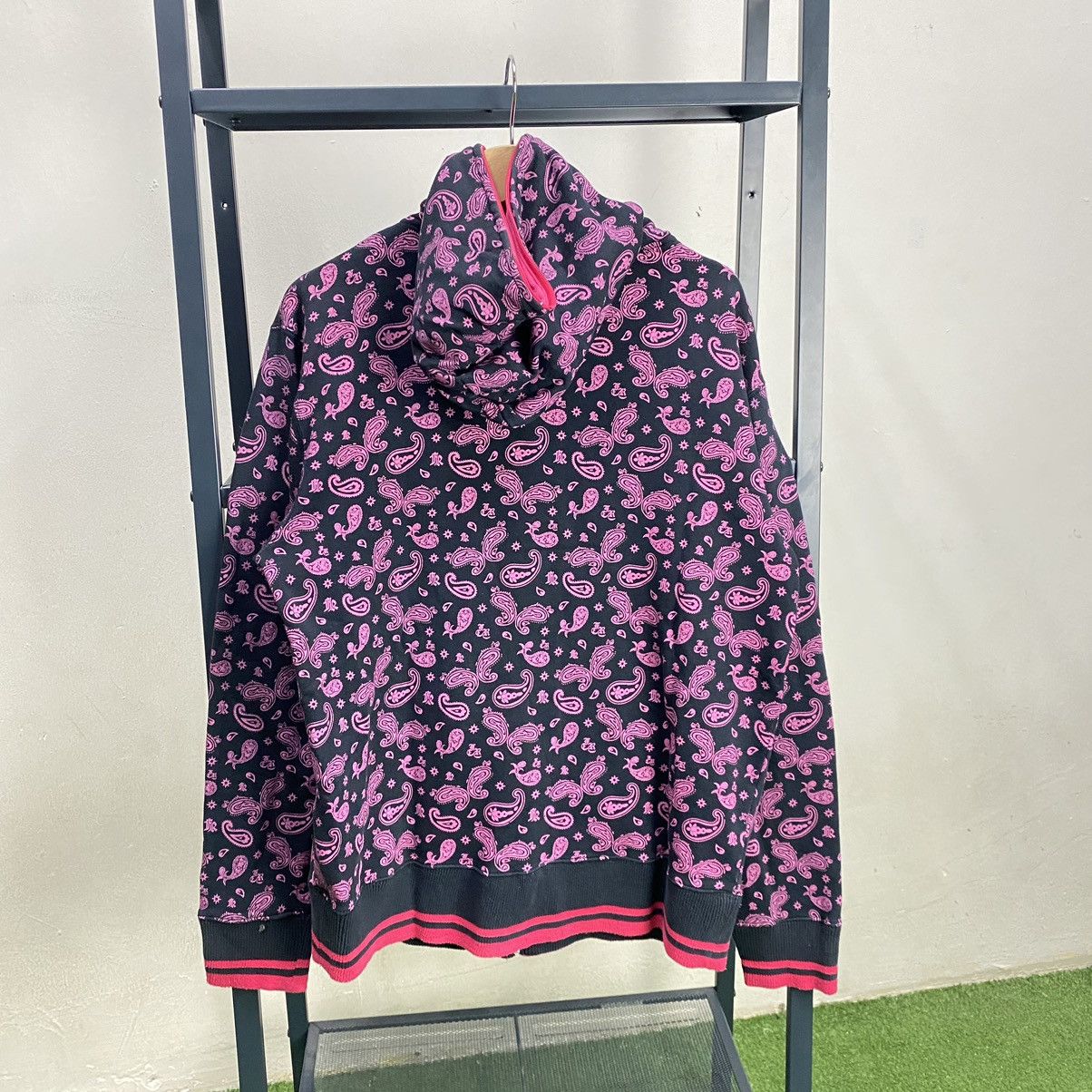 Japanese Brand × Massive Freaky Massive Paisley FullPrint HipHop Swag Full Zip Hoodie Size US L / EU 52-54 / 3 - 2 Thumbnail