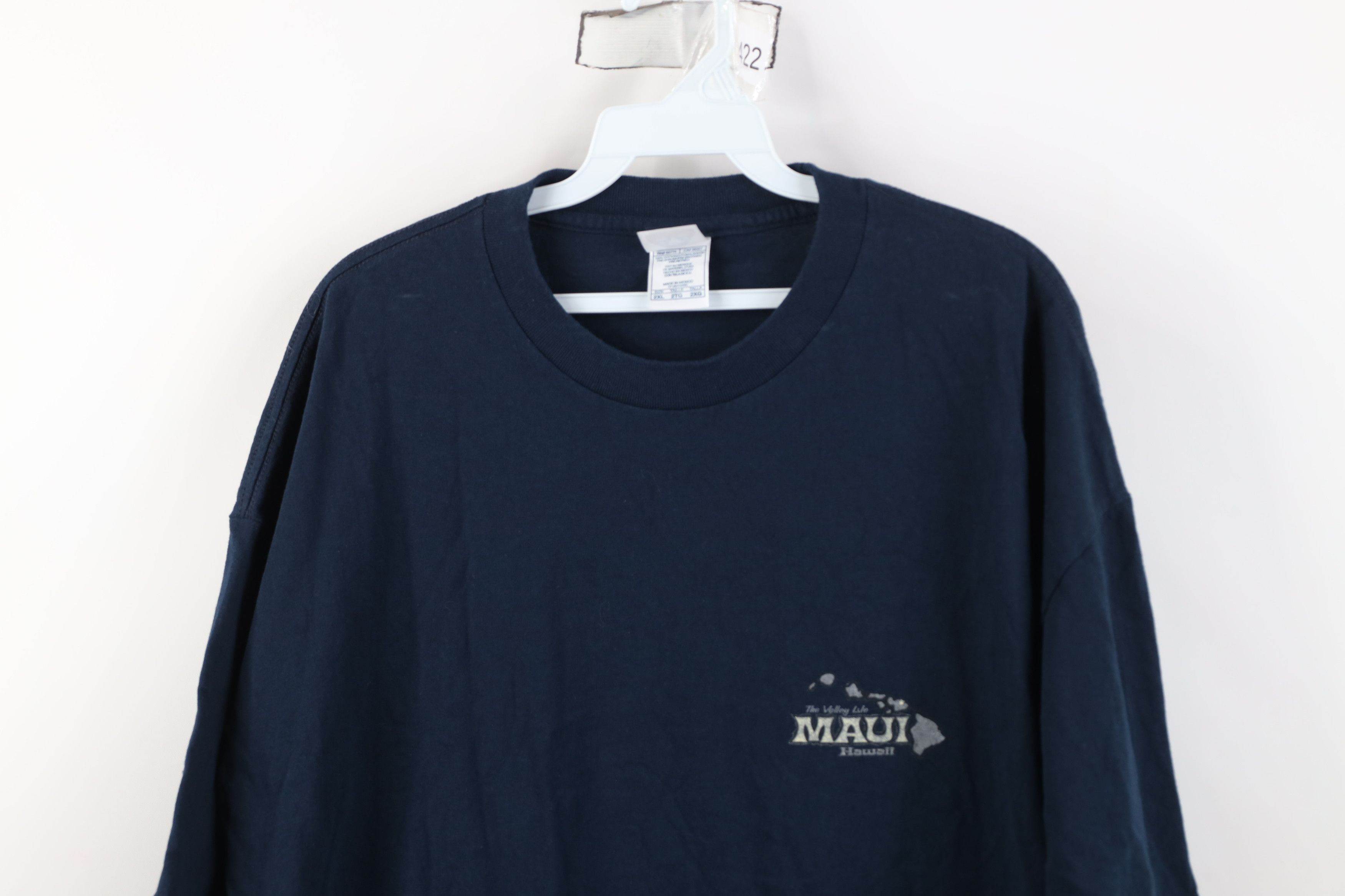 Vintage Vintage 90s Y2K Streetwear Valley Isle Maui Surf T-Shirt Size US XXL / EU 58 / 5 - 2 Thumbnail