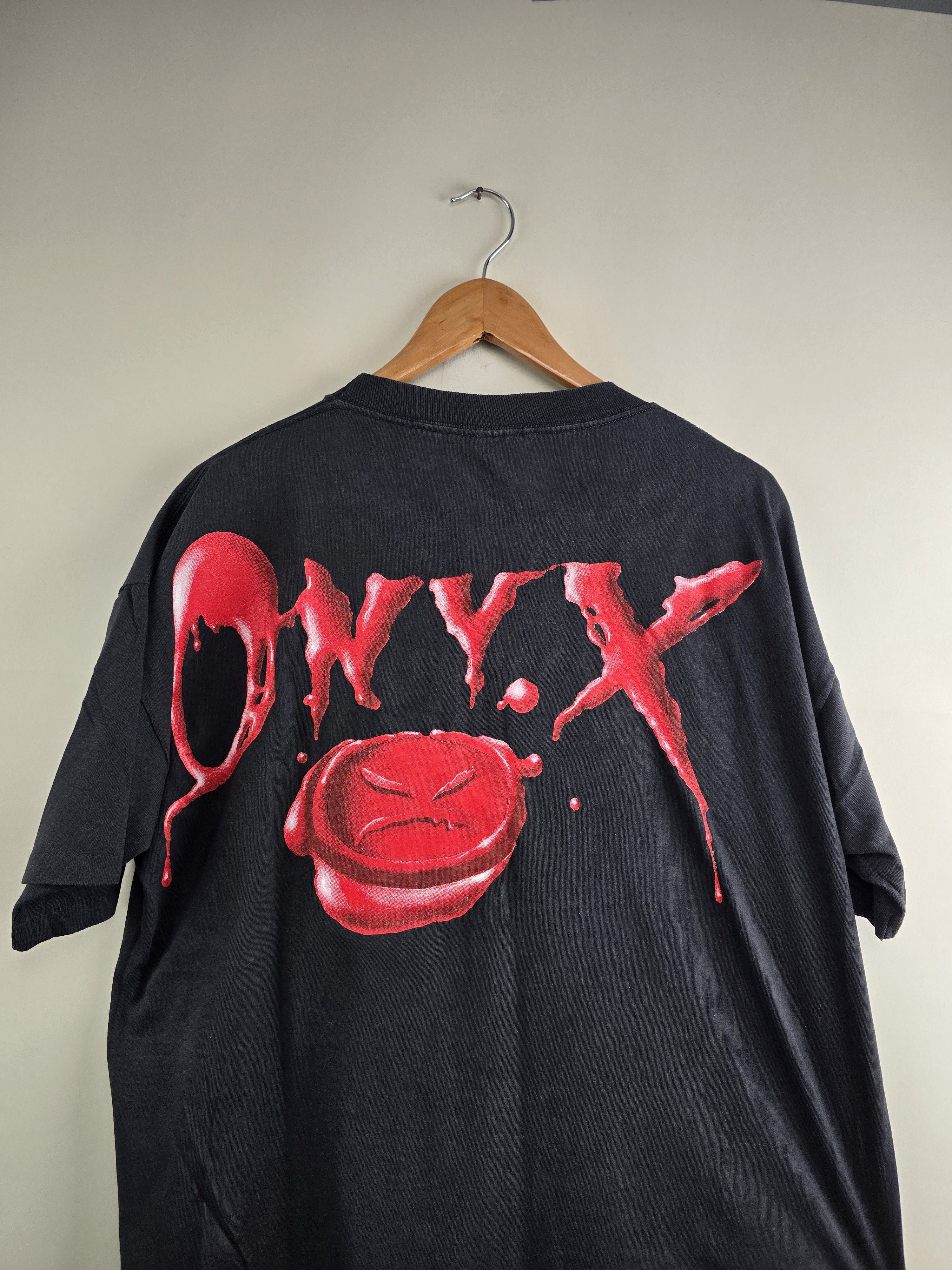 Band Tees × Rap Tees × Vintage 90s Onyx Rap Tee XL 24" 29" Size US XL / EU 56 / 4 - 7 Thumbnail