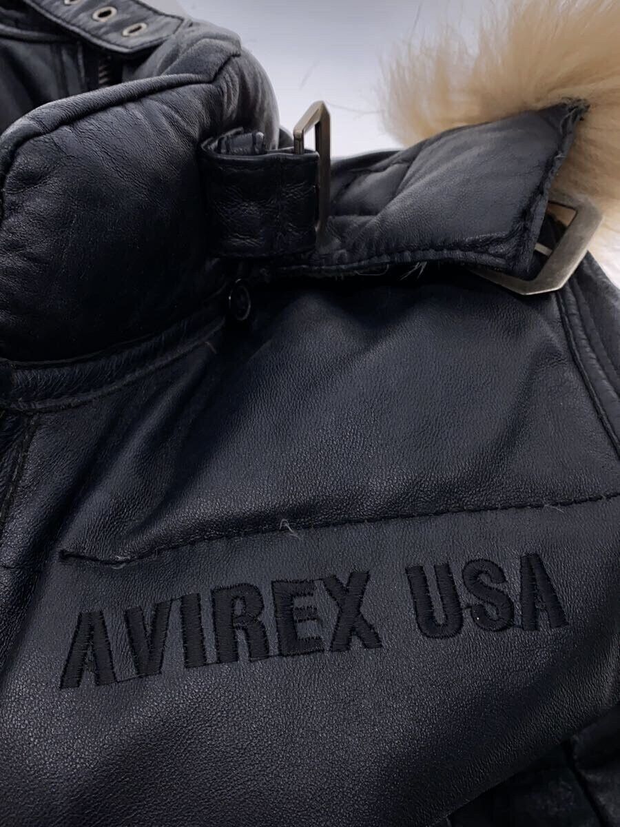 Avirex Avirex Lamb Leather Down Sheepskin Down Jacket Black Size US XS / EU 42 / 0 - 7 Thumbnail