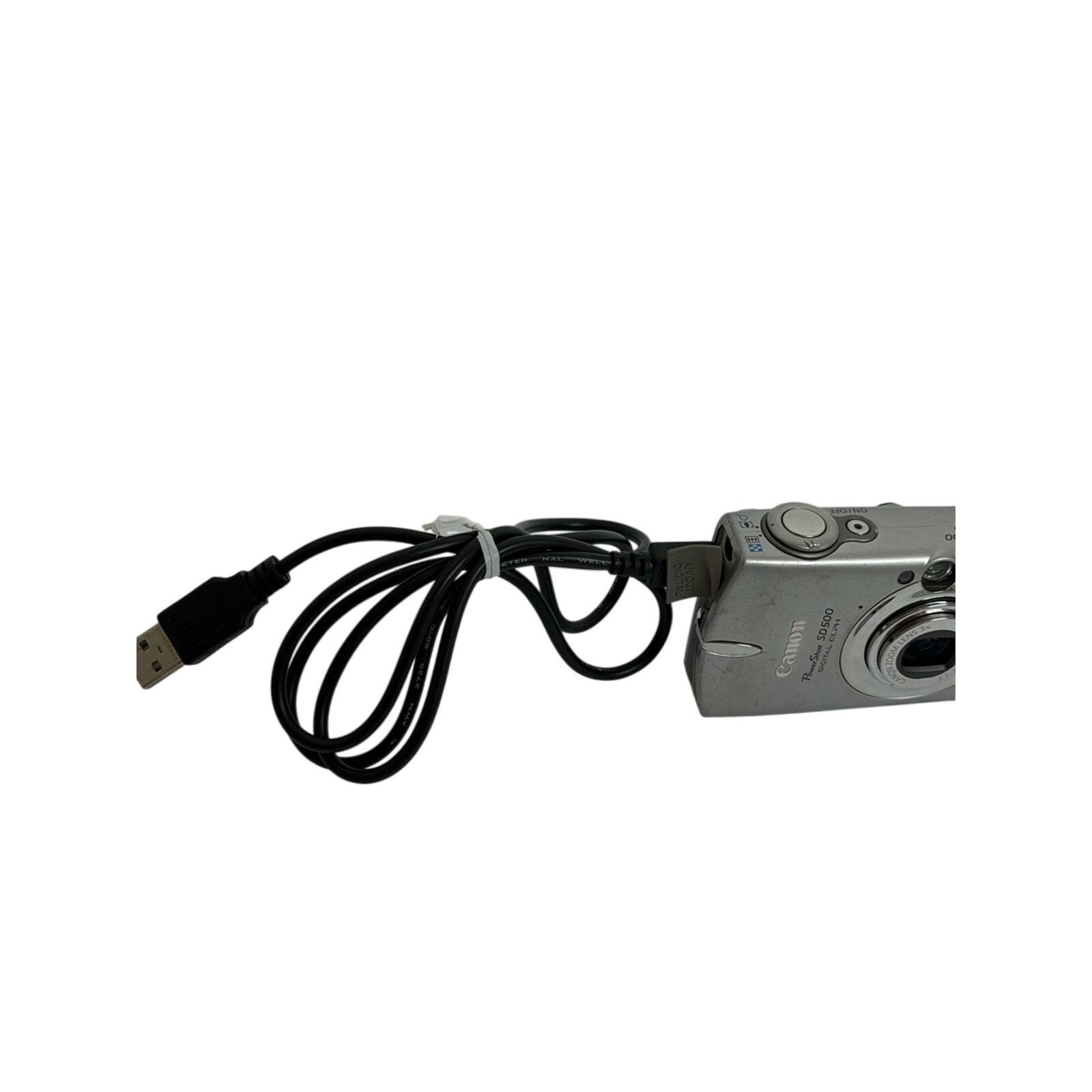 Canon Canon PowerShot SD500 Digital Camera FOR PARTS Size ONE SIZE - 2 Thumbnail