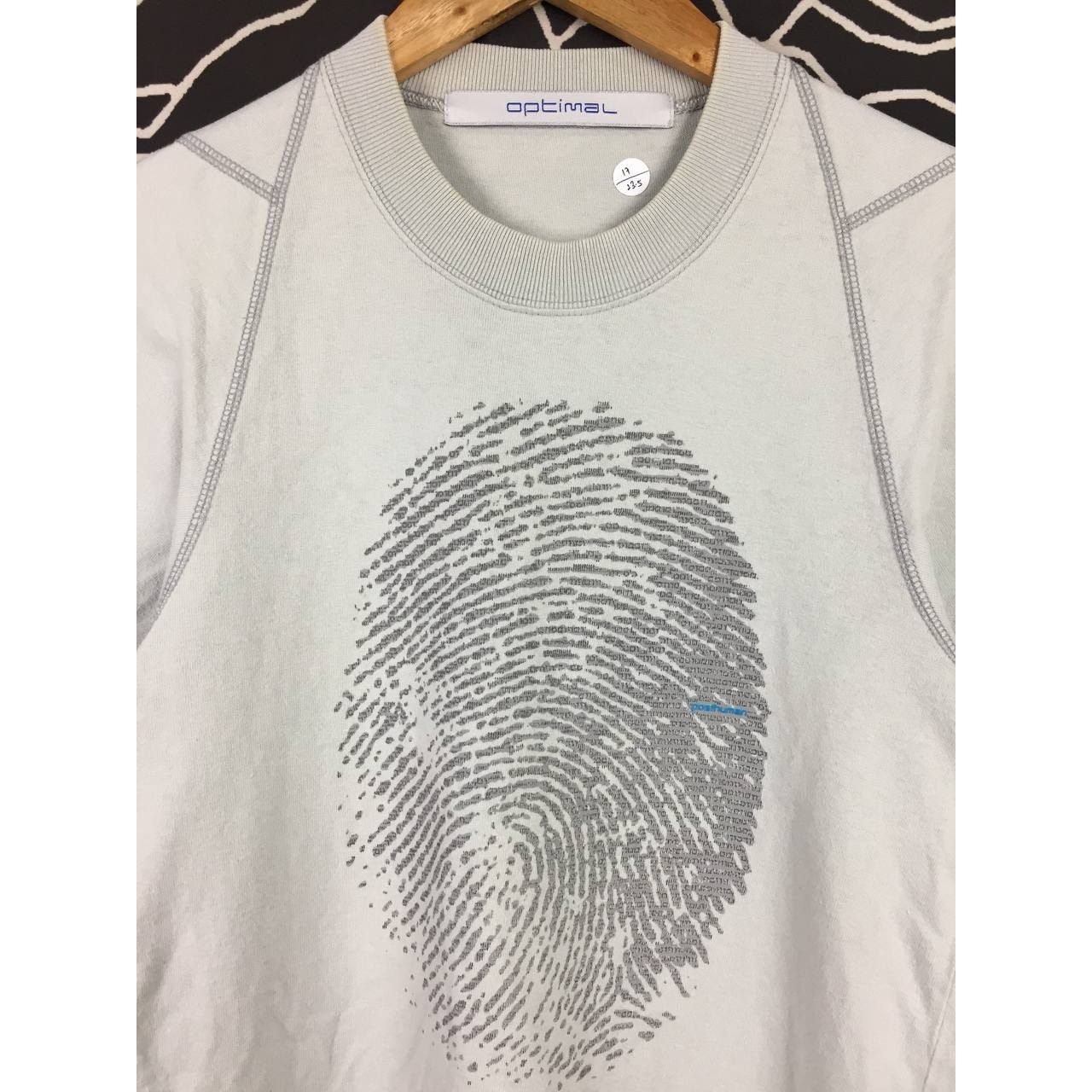 Other Optimal Posthuman Biometric Fingerprint Techwear Graphic Tee Size US S / EU 44-46 / 1 - 3 Thumbnail