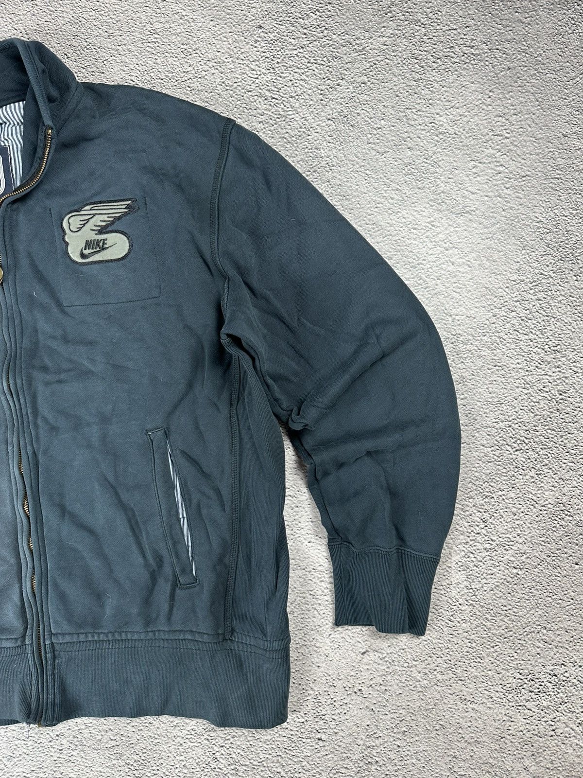 Nike Vintage Nike Jordan 72 Full Zip Hoodie Faded Distressed Size US XL / EU 56 / 4 - 4 Thumbnail