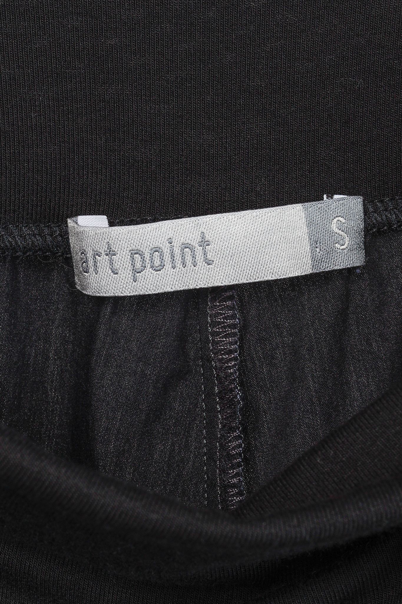 Other Art Point Grey & Black Cotton Patchwork Cropped Pants Size 25" / US 0 / IT 36 - 7 Thumbnail
