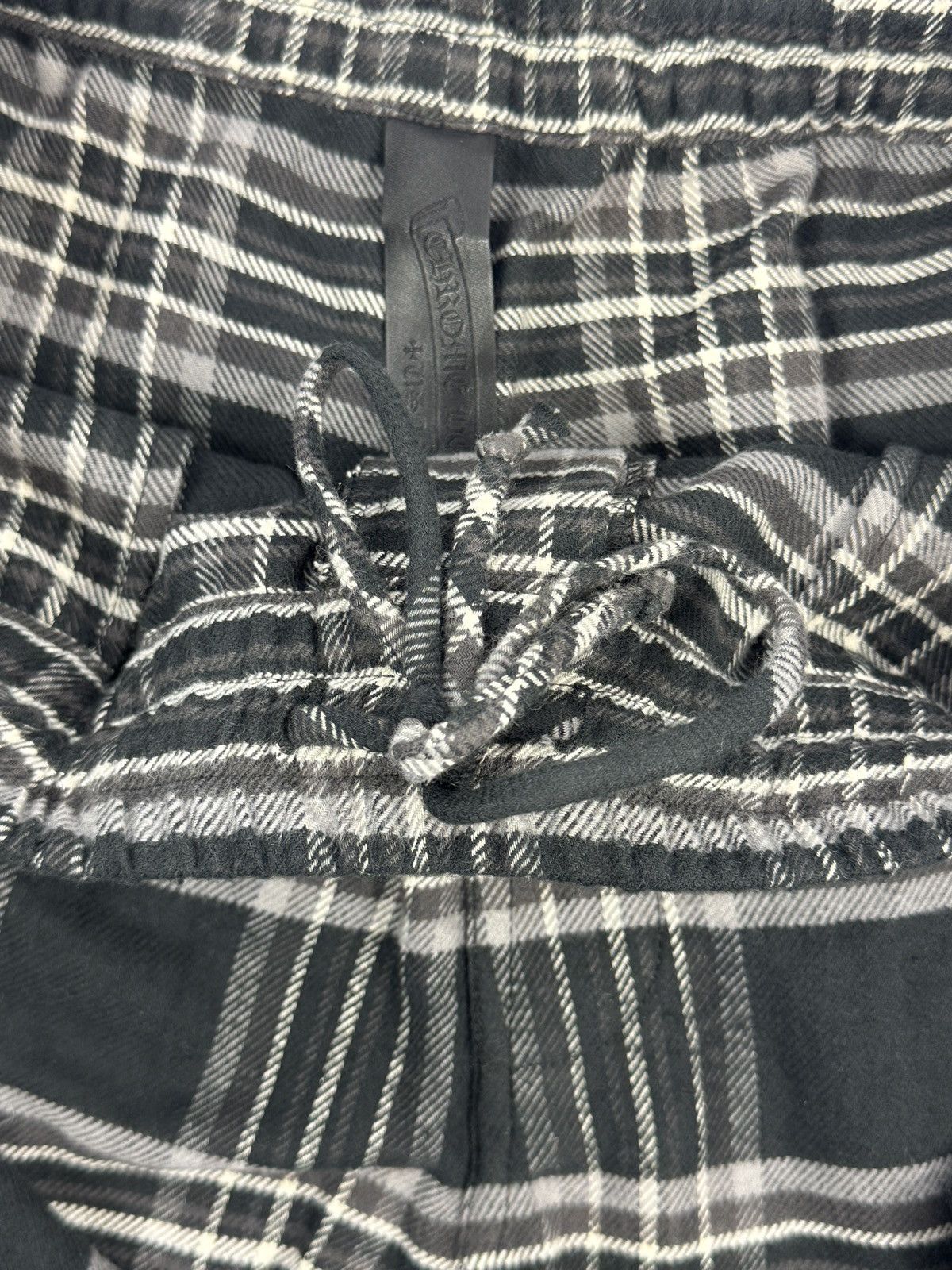 Chrome Hearts LEATHER CROSS AFTER SCHOOL DETAILED CHECKED SHORTS Size US 34 / EU 50 - 7 Thumbnail