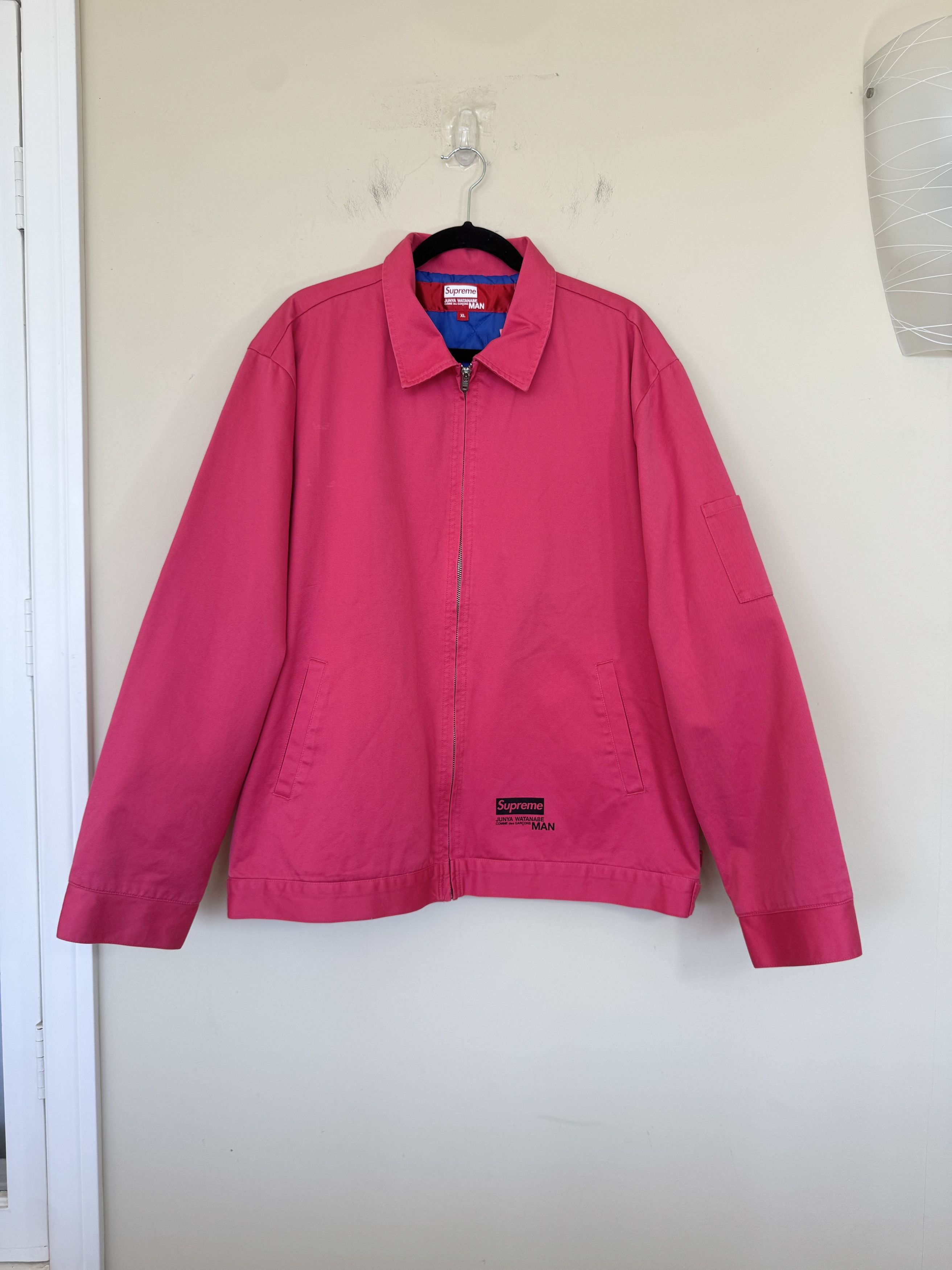 Supreme Supreme x COMME des GARCONS Zip Up Jacket Size US XL / EU 56 / 4 - 2 Thumbnail