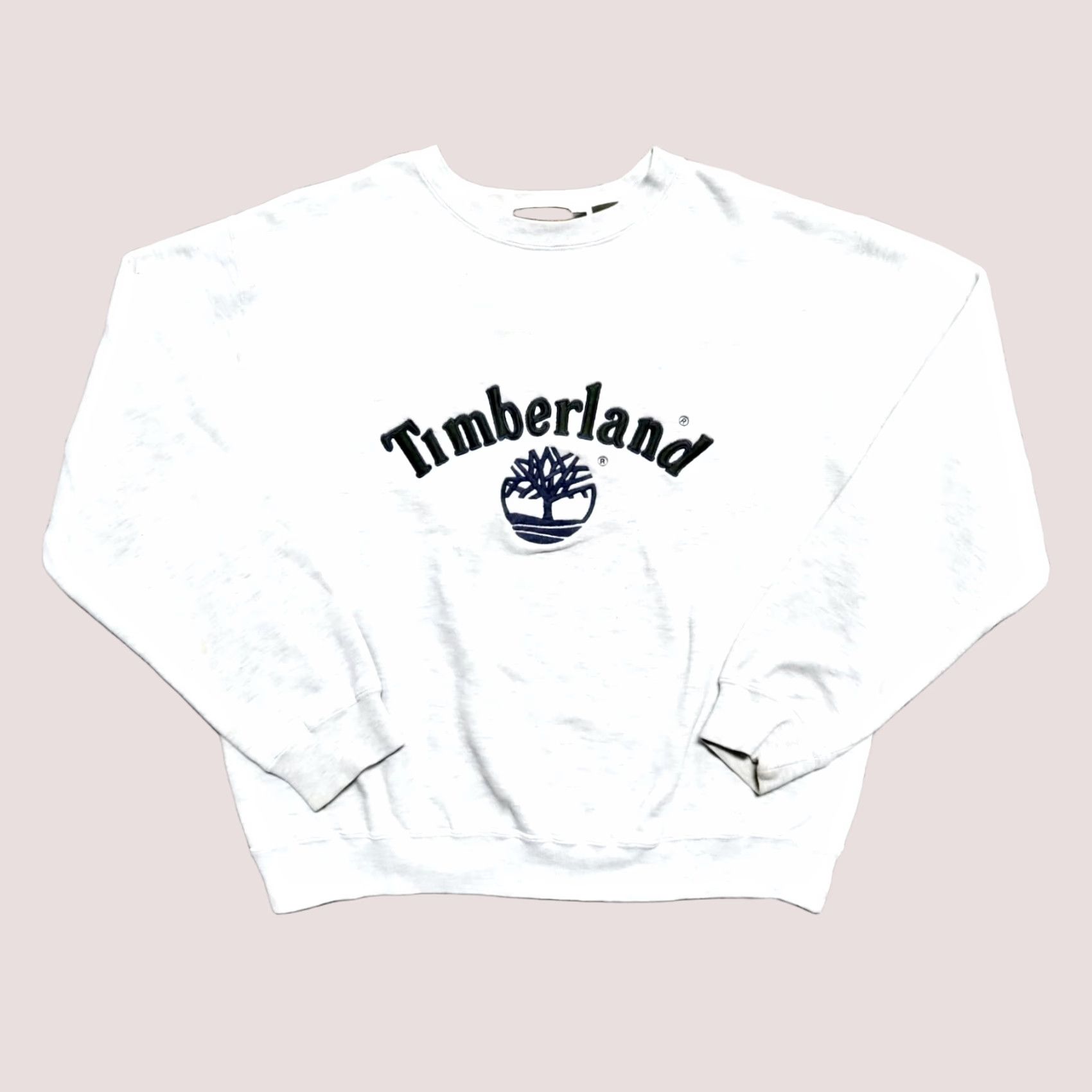 Timberland Vintage Timberland Logo Crew Neck Sweatshirt Men M Heather Sweatshirt Size US M / EU 48-50 / 2 - 1 Thumbnail